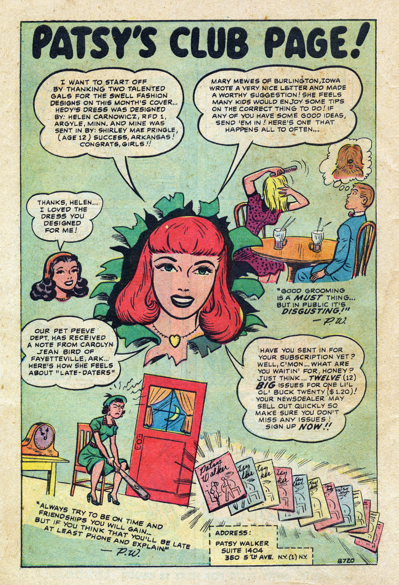 Read online Patsy Walker comic -  Issue #36 - 10