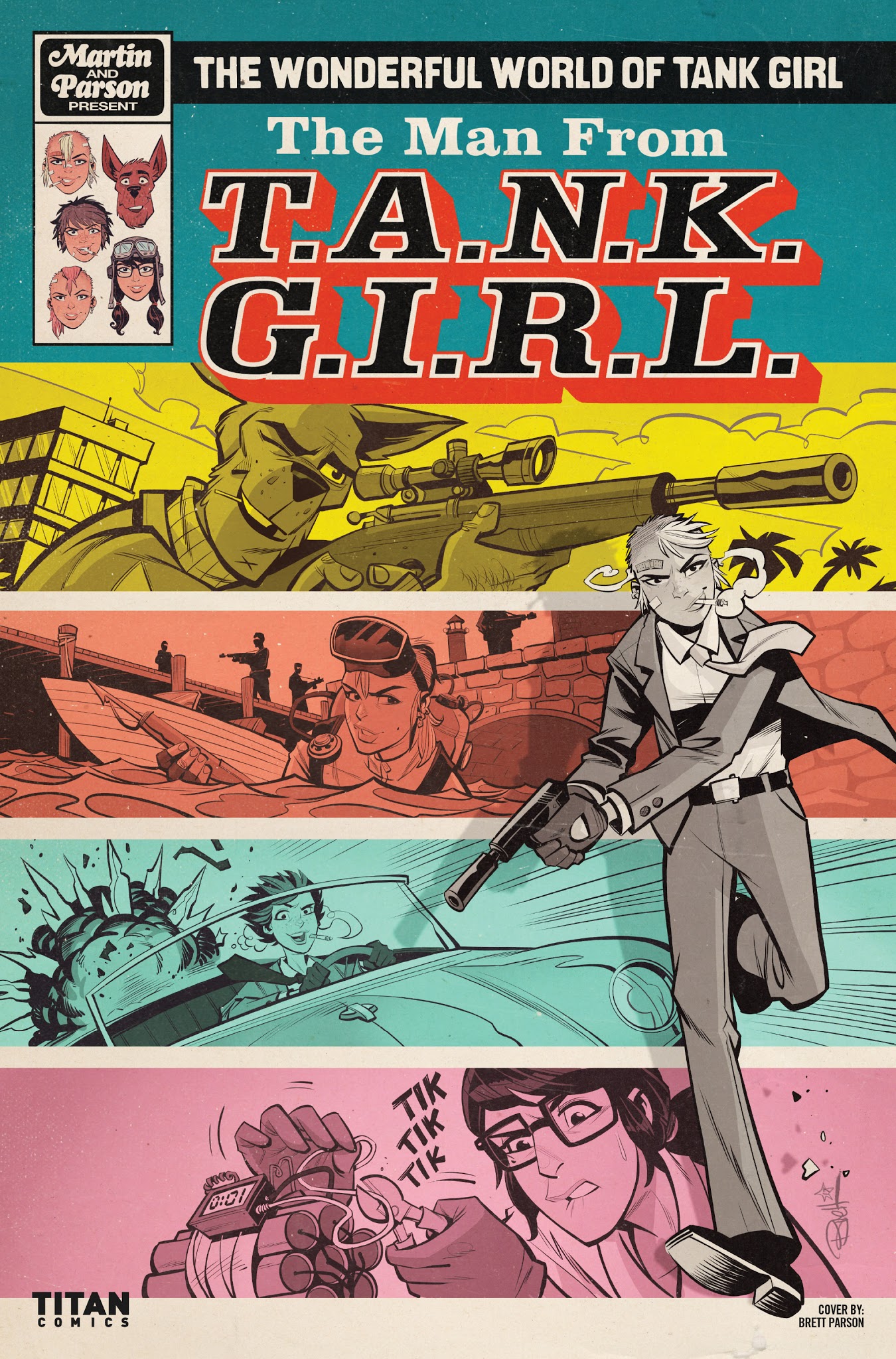 Read online The Wonderful World of Tank Girl comic -  Issue #3 - 1