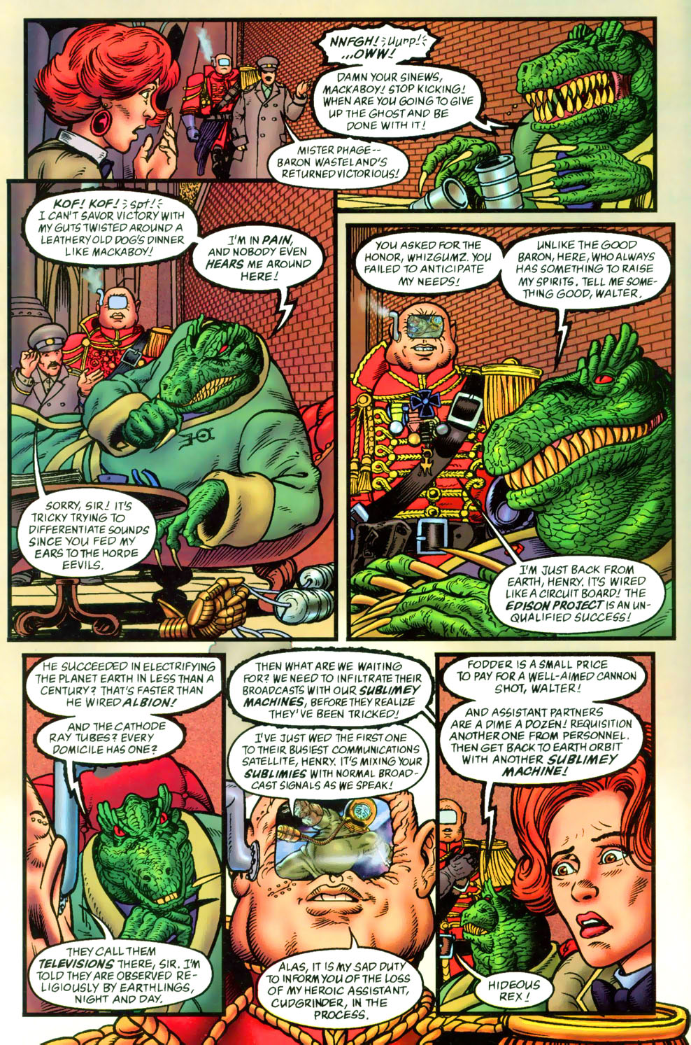 Read online Neil Gaiman's Teknophage comic -  Issue #5 - 8