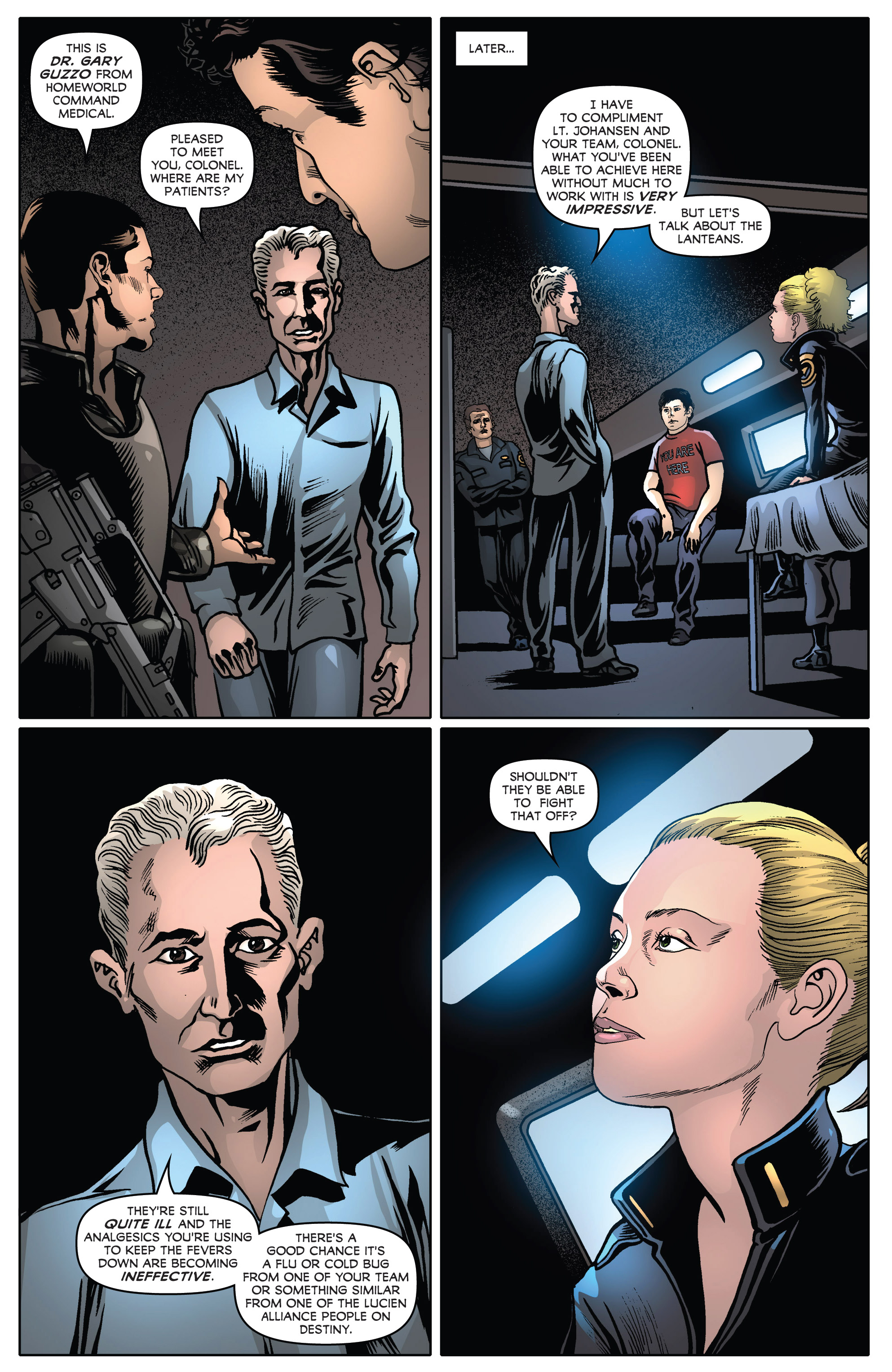 Read online Stargate Universe comic -  Issue #3 - 10