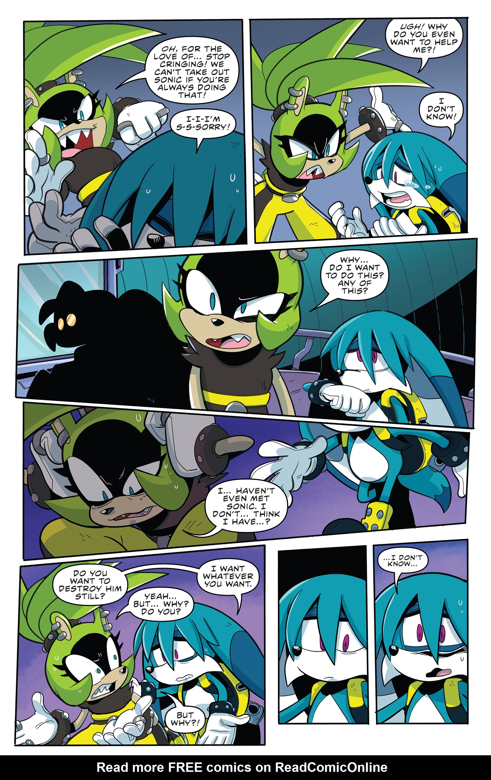 Read online Sonic the Hedgehog: Imposter Syndrome comic -  Issue #1 - 18