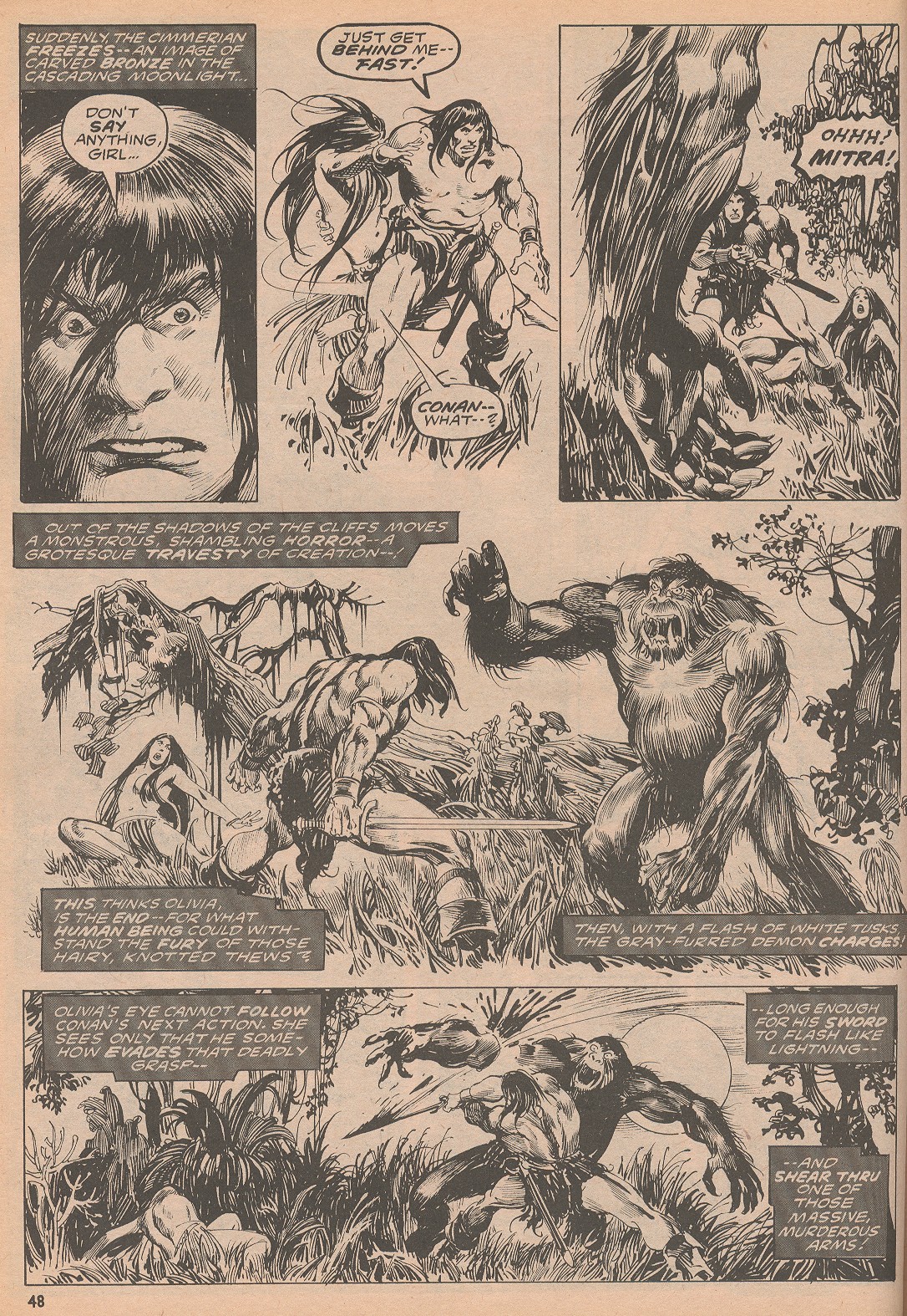 Read online The Savage Sword Of Conan comic -  Issue #4 - 48