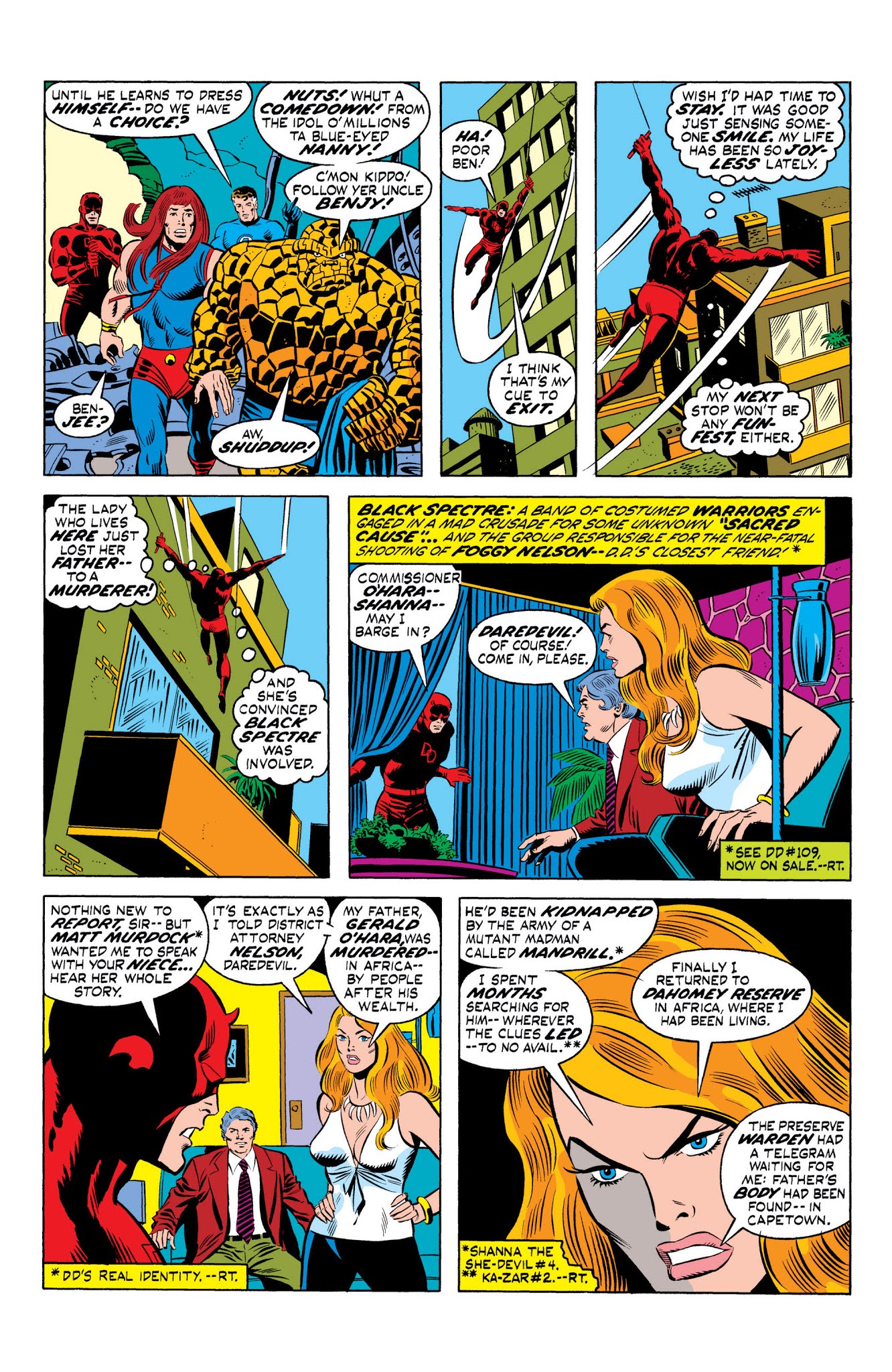 Read online Marvel Masterworks: Daredevil comic -  Issue # TPB 11 (Part 1) - 56