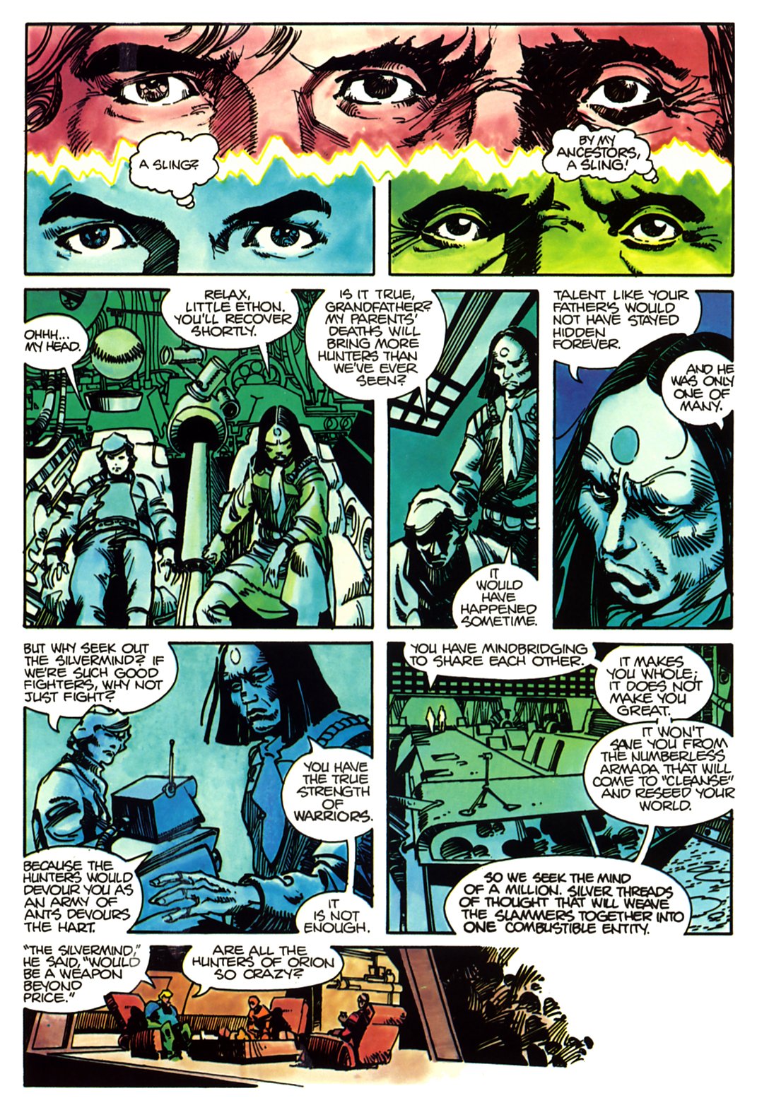 Read online Marvel Graphic Novel comic -  Issue #6 - The Star Slammers - 28