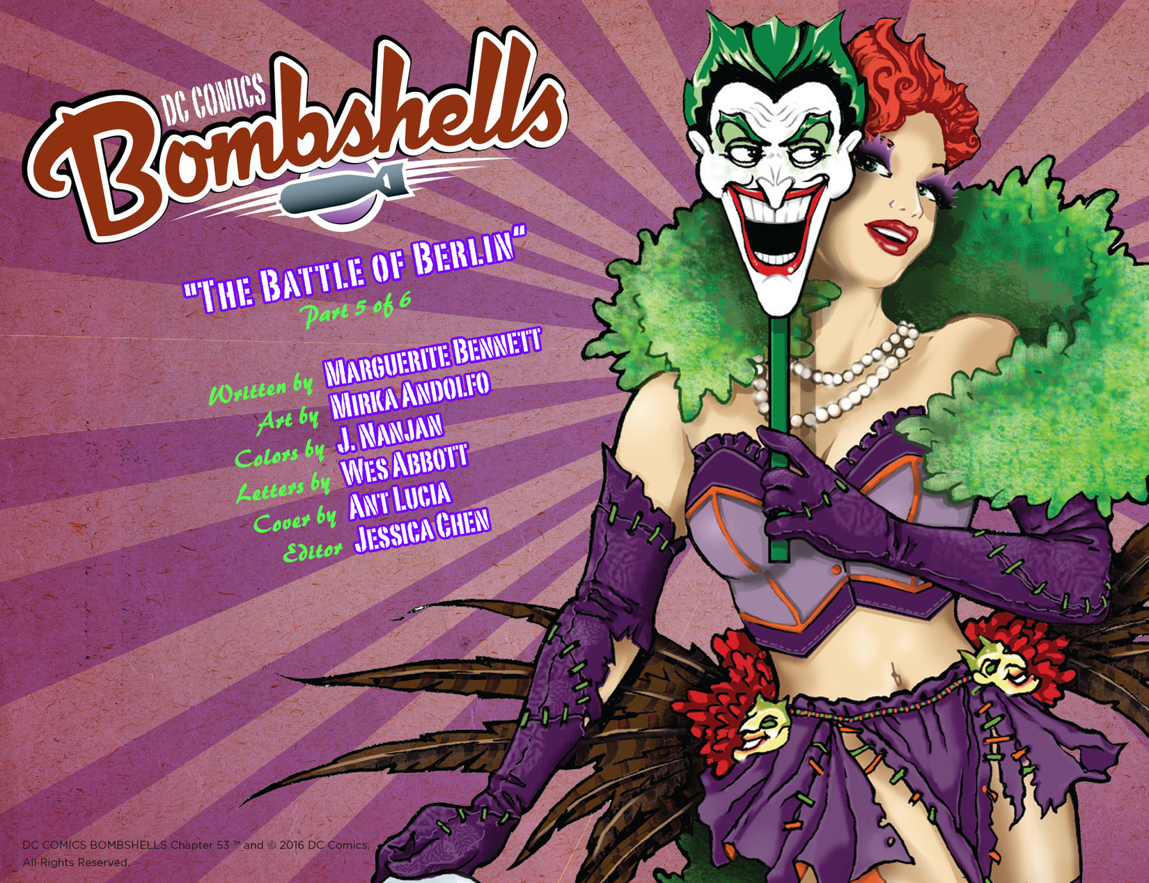 Read online DC Comics: Bombshells comic -  Issue #53 - 2