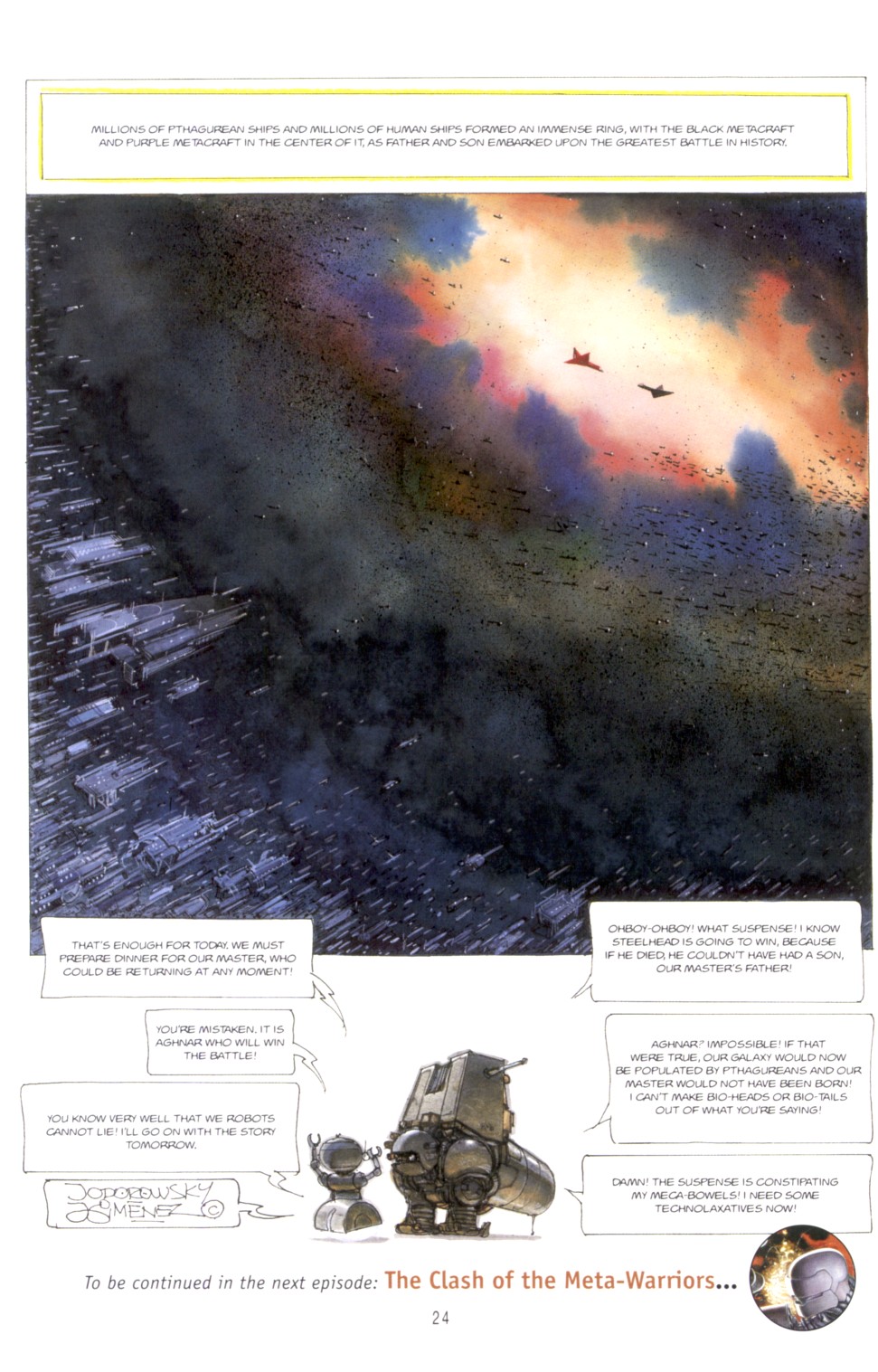 Read online The Metabarons comic -  Issue #9 - The Mentrek's Solution - 22