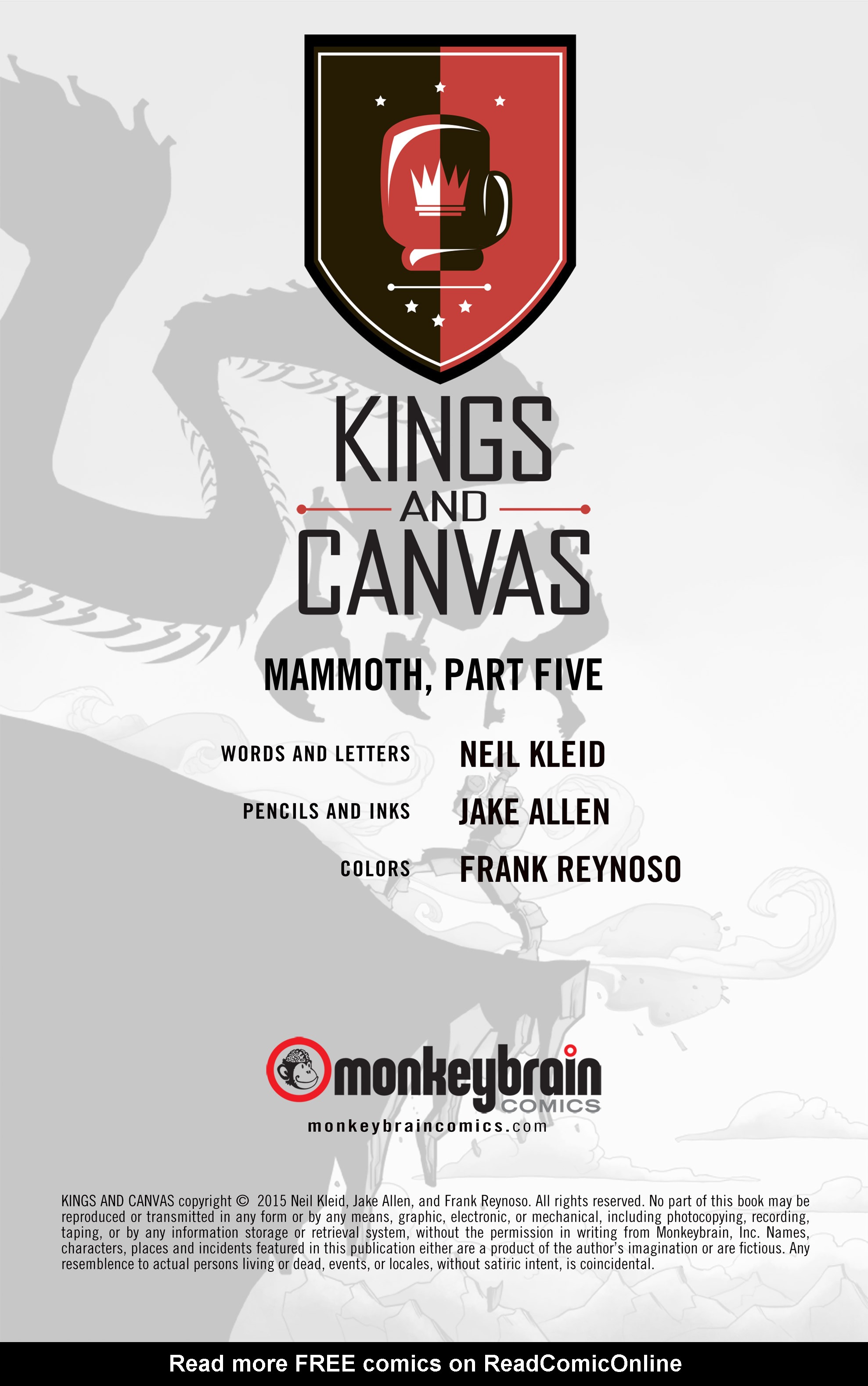 Read online Kings and Canvas comic -  Issue #5 - 2