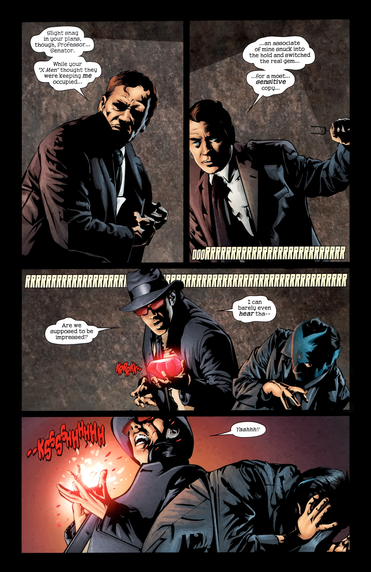 Read online X-Men Noir: Mark of Cain comic -  Issue #4 - 13