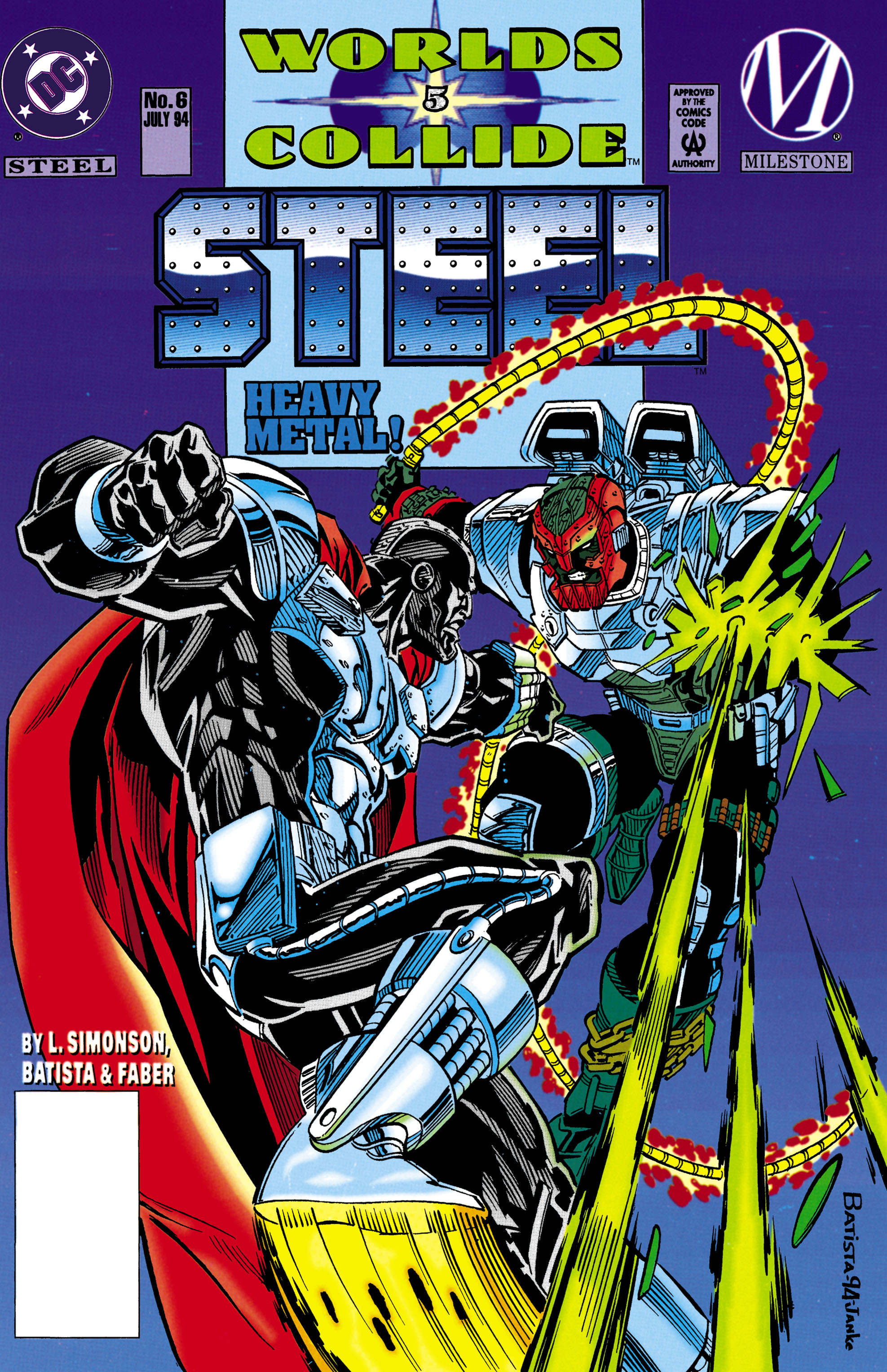 Read online Steel (1994) comic -  Issue #6 - 1