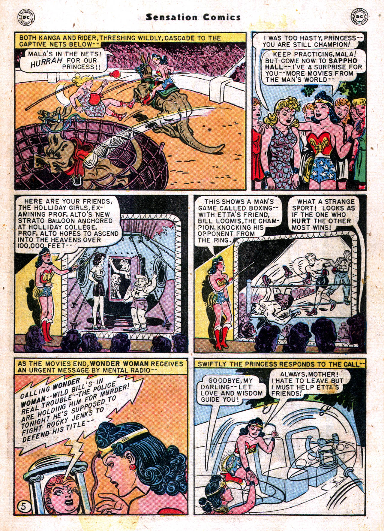 Read online Sensation (Mystery) Comics comic -  Issue #76 - 7