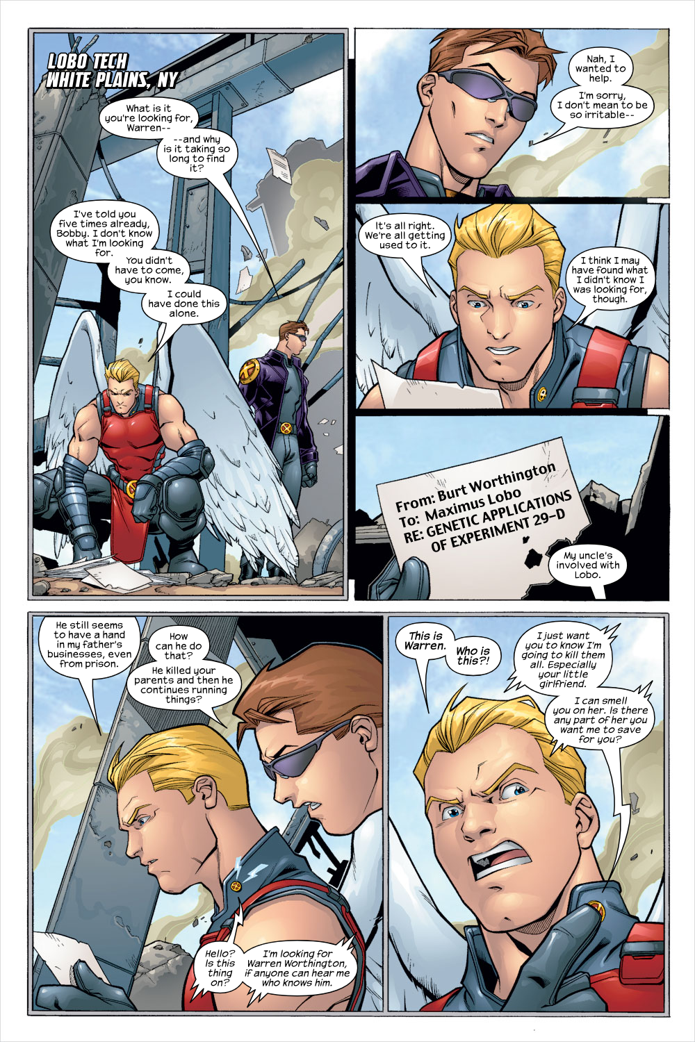 Read online Exiles (2001) comic -  Issue #28 - 22