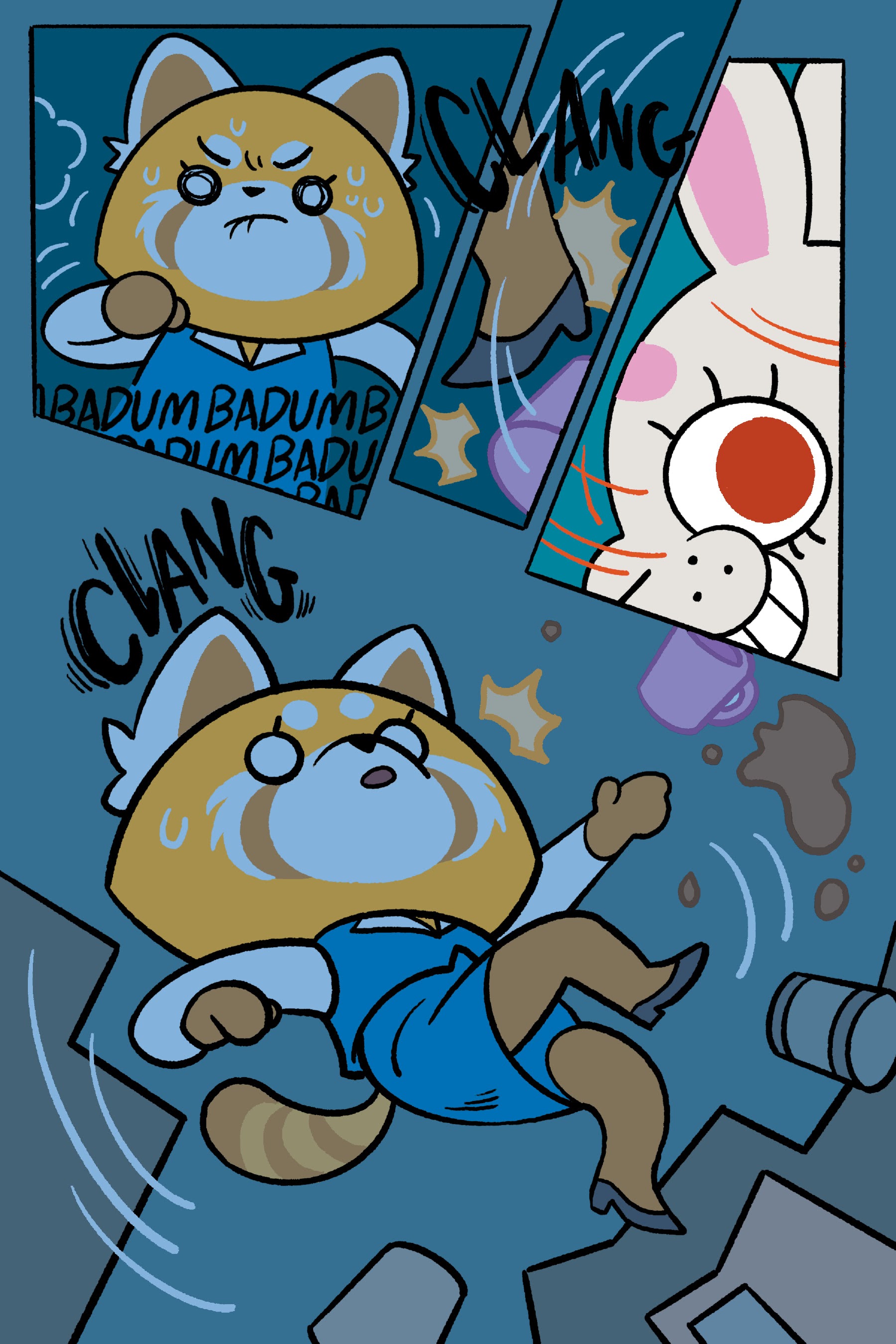 Read online Aggretsuko: Down the Rabbit Hole comic -  Issue # TPB - 11