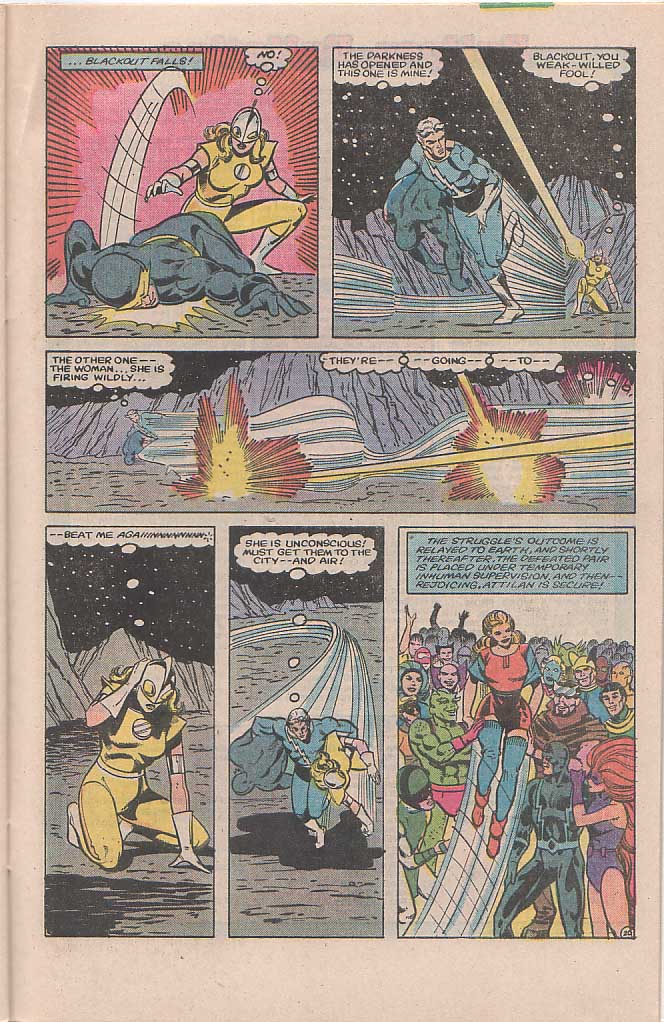 Read online Dazzler (1981) comic -  Issue #32 - 21