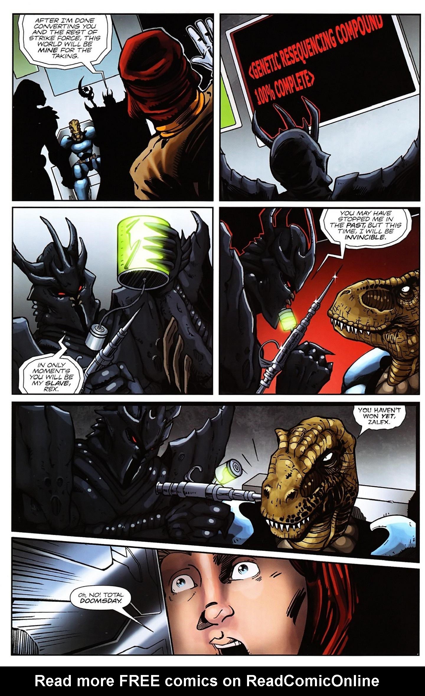 Read online Jurassic StrikeForce 5 comic -  Issue #4 - 13