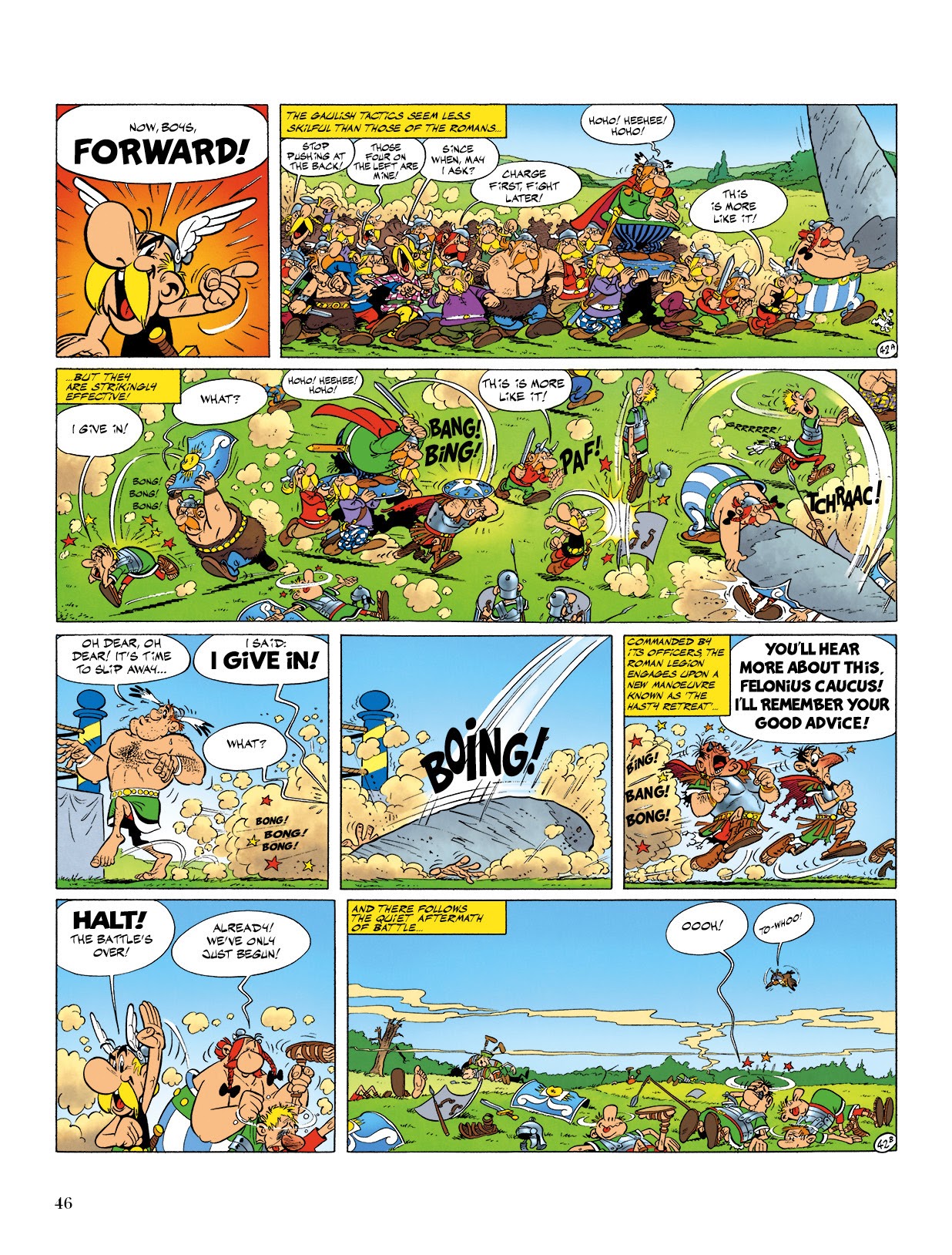 Read online Asterix comic -  Issue #7 - 47