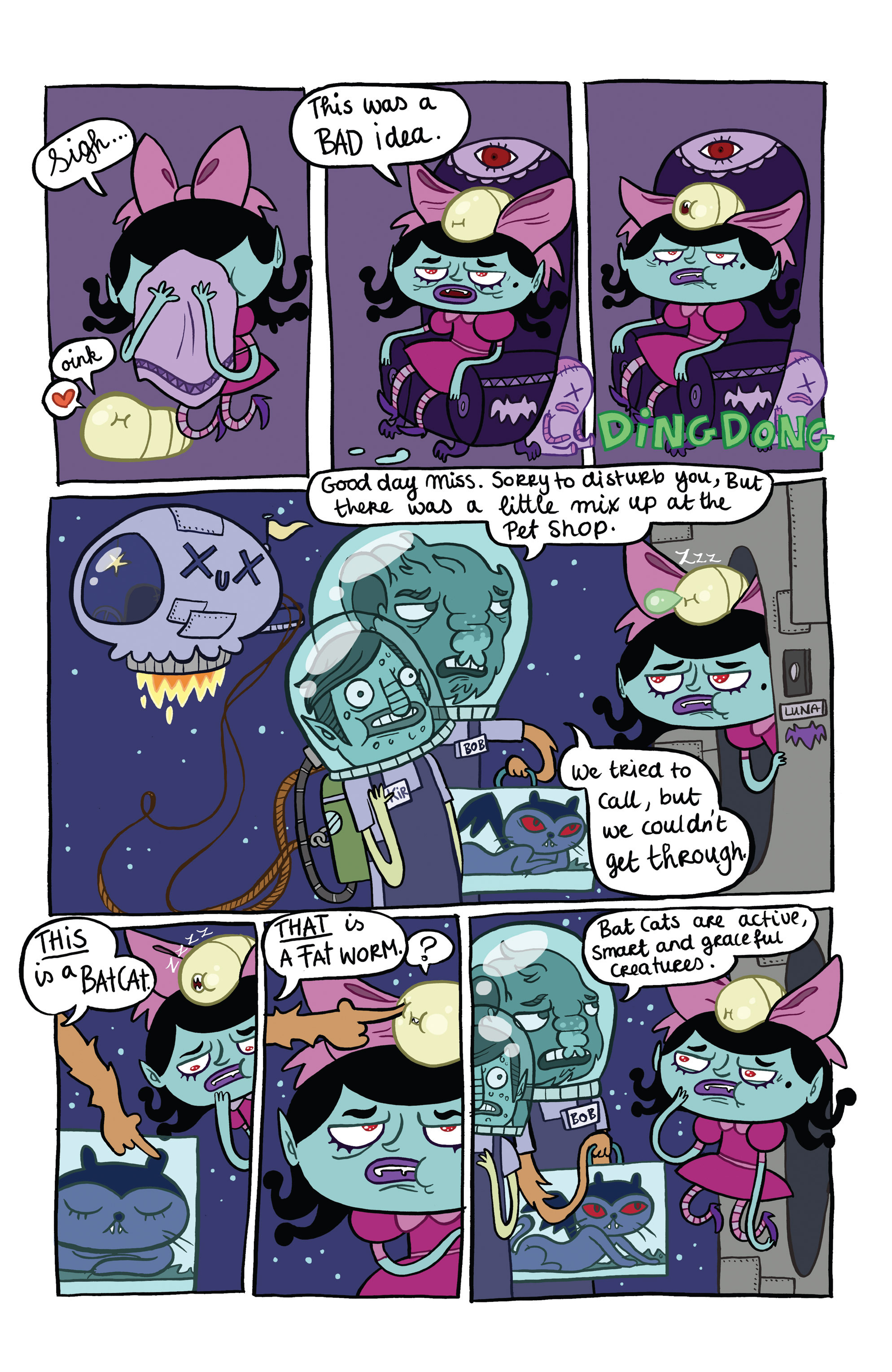 Read online The Adventures of Luna the Vampire comic -  Issue #1 - 22