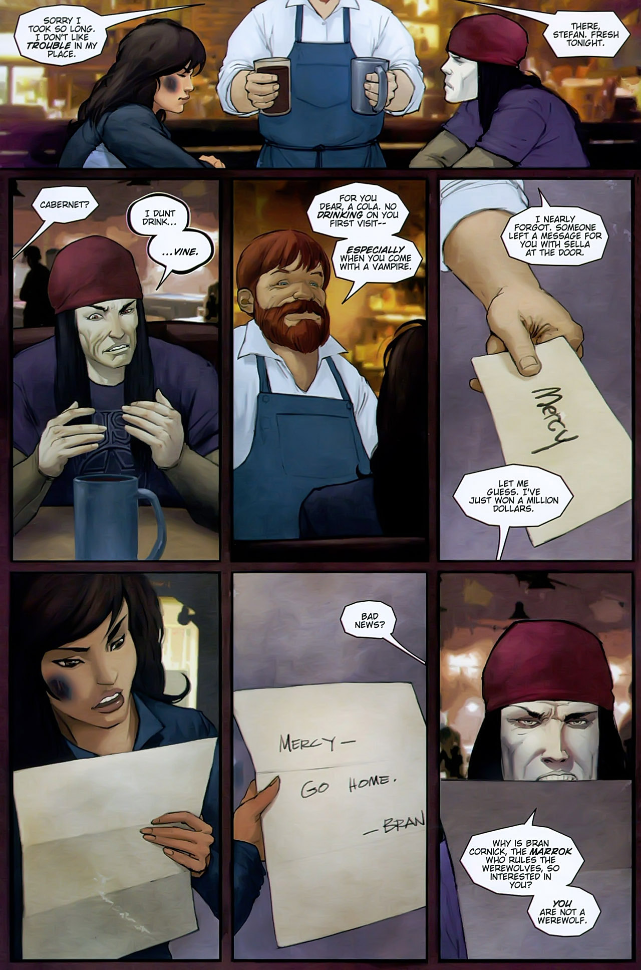 Read online Patricia Briggs' Mercy Thompson:  Homecoming comic -  Issue #2 - 10