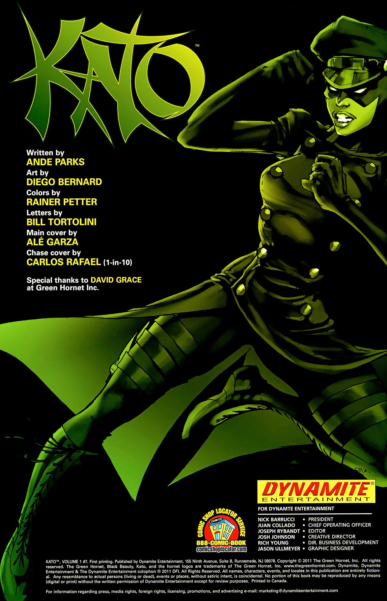 Read online Kato comic -  Issue #7 - 2