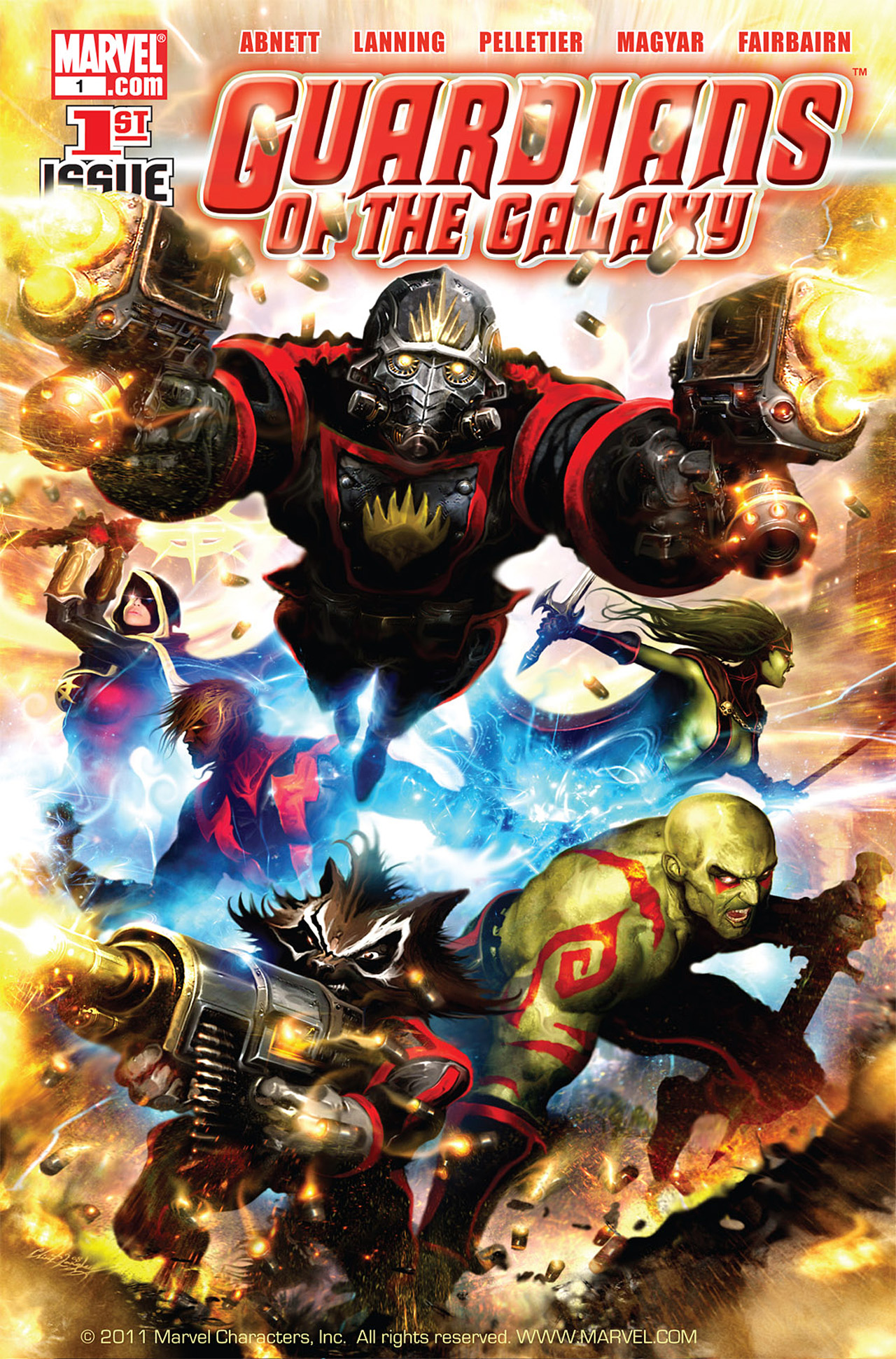 Read online Guardians of the Galaxy (2008) comic -  Issue #1 - 1