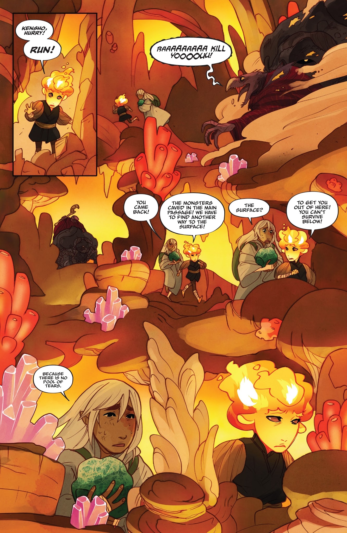 Read online The Power of the Dark Crystal comic -  Issue #9 - 16