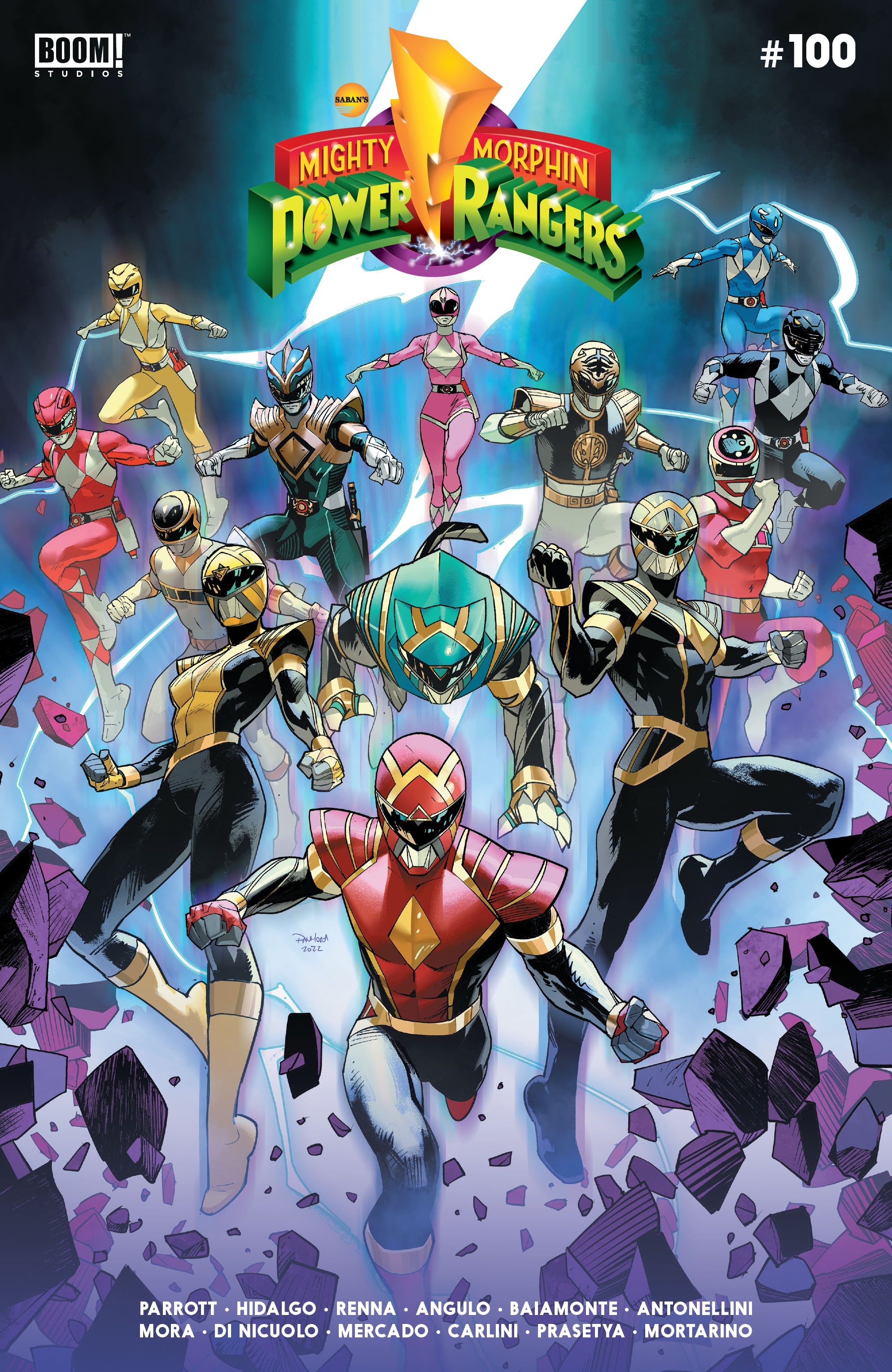 Read online Mighty Morphin Power Rangers (2022) comic -  Issue # Full - 1