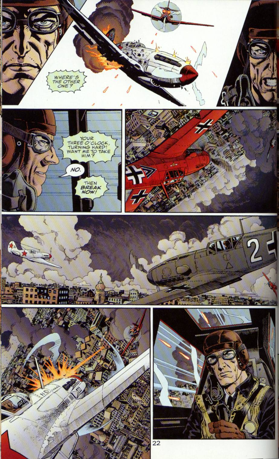 Read online Enemy Ace: War In Heaven comic -  Issue #1 - 23