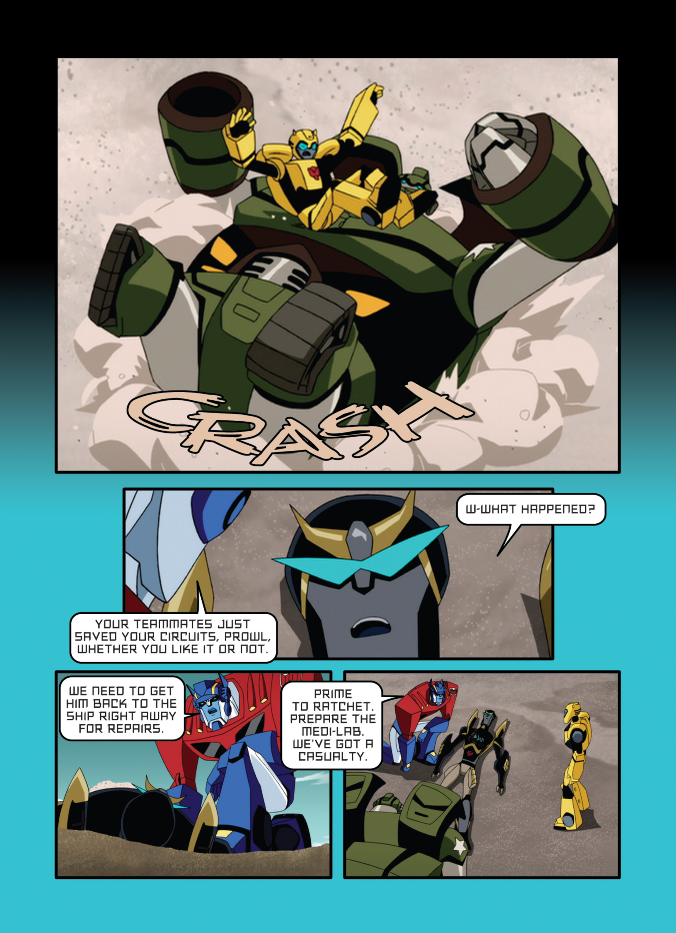Read online Transformers Animated comic -  Issue #1 - 72