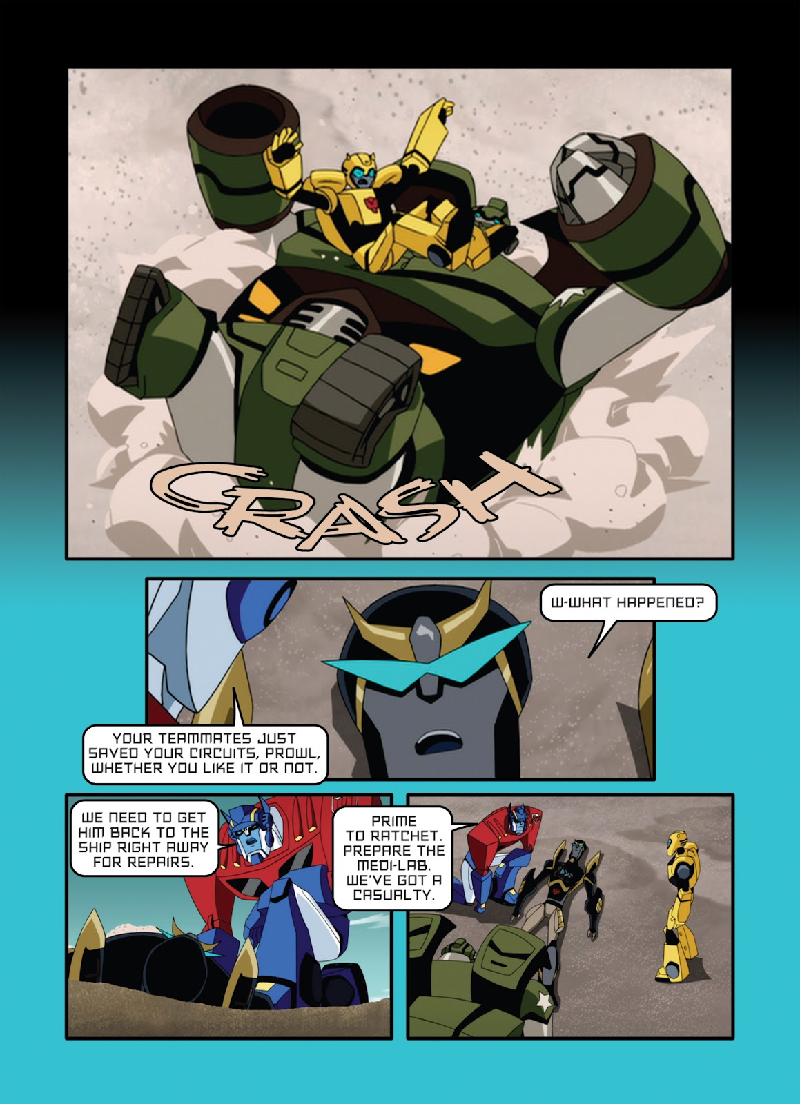Transformers Animated issue 1 - Page 72