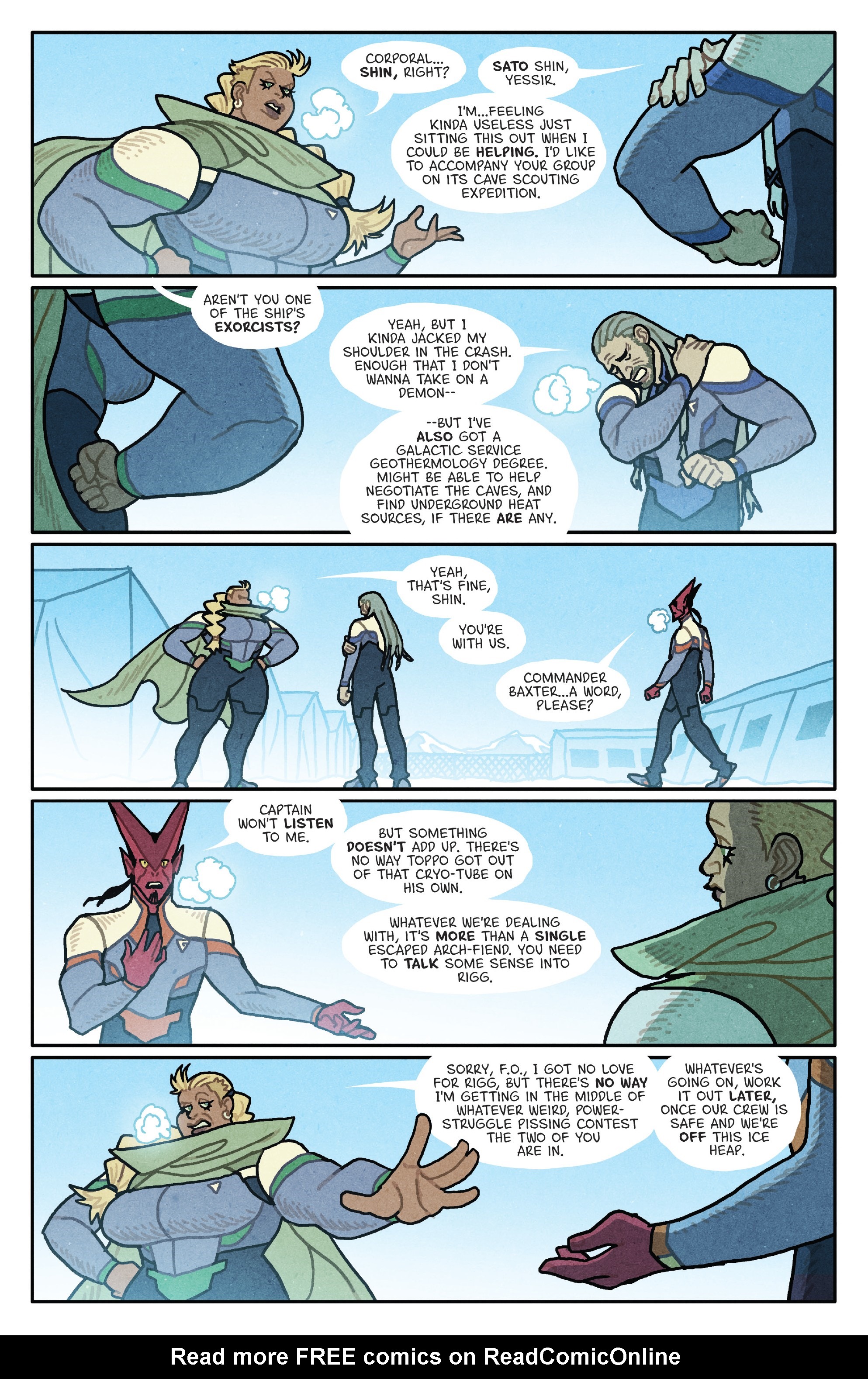 Read online Outer Darkness comic -  Issue #5 - 17