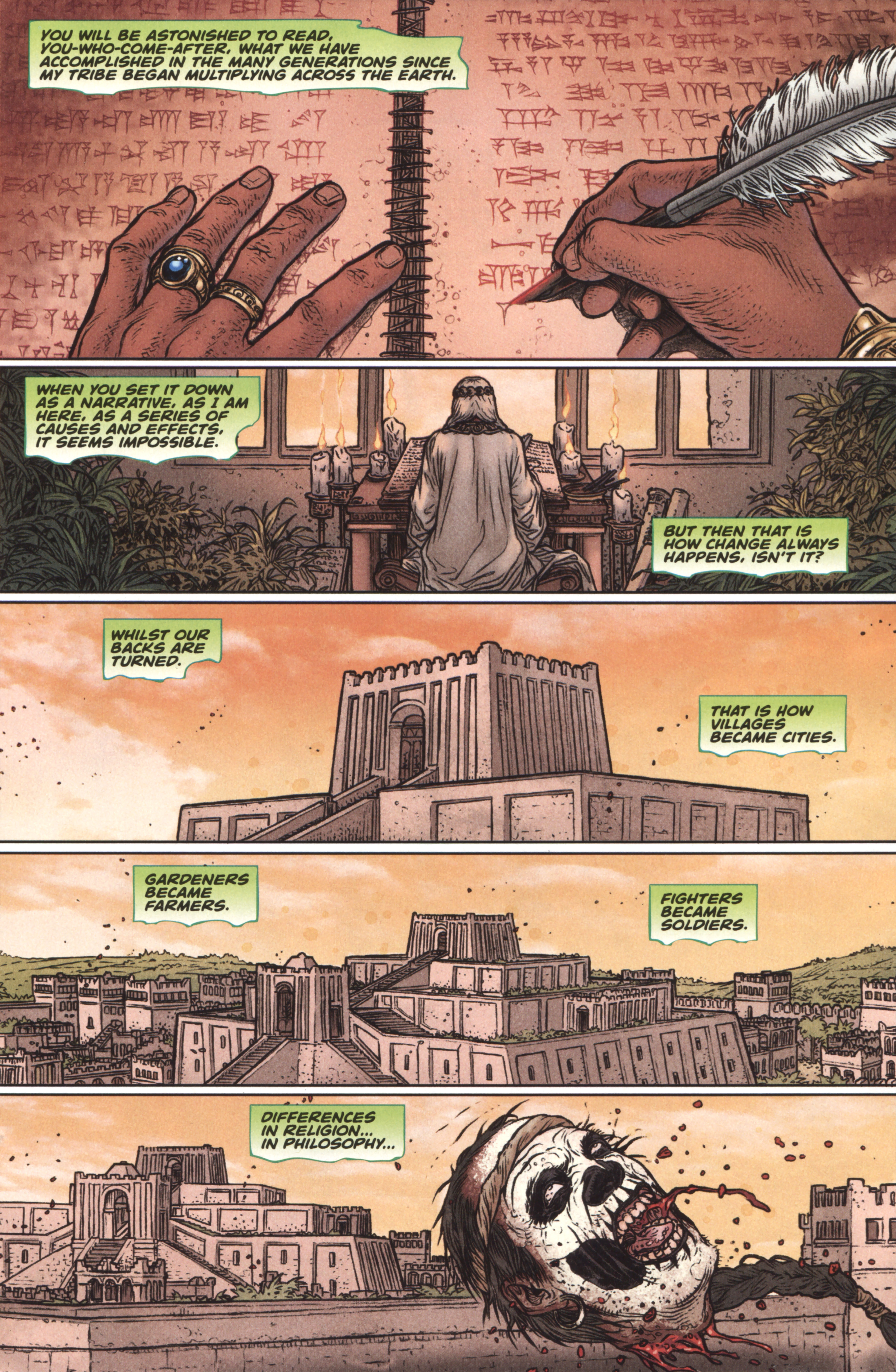 Read online Book of Death: Legends of the Geomancer comic -  Issue #4 - 5