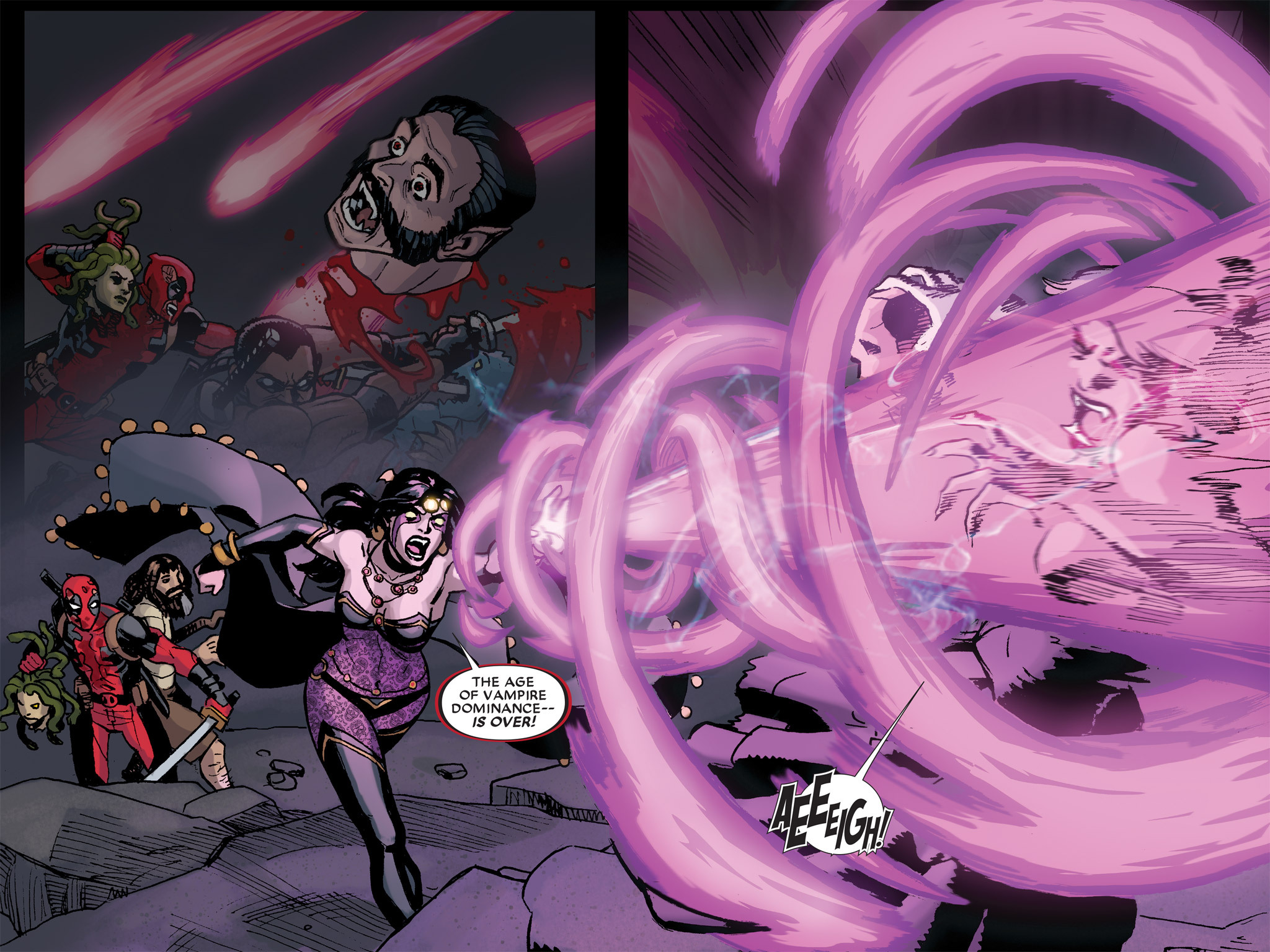 Read online Deadpool: Dracula's Gauntlet comic -  Issue # Part 9 - 57