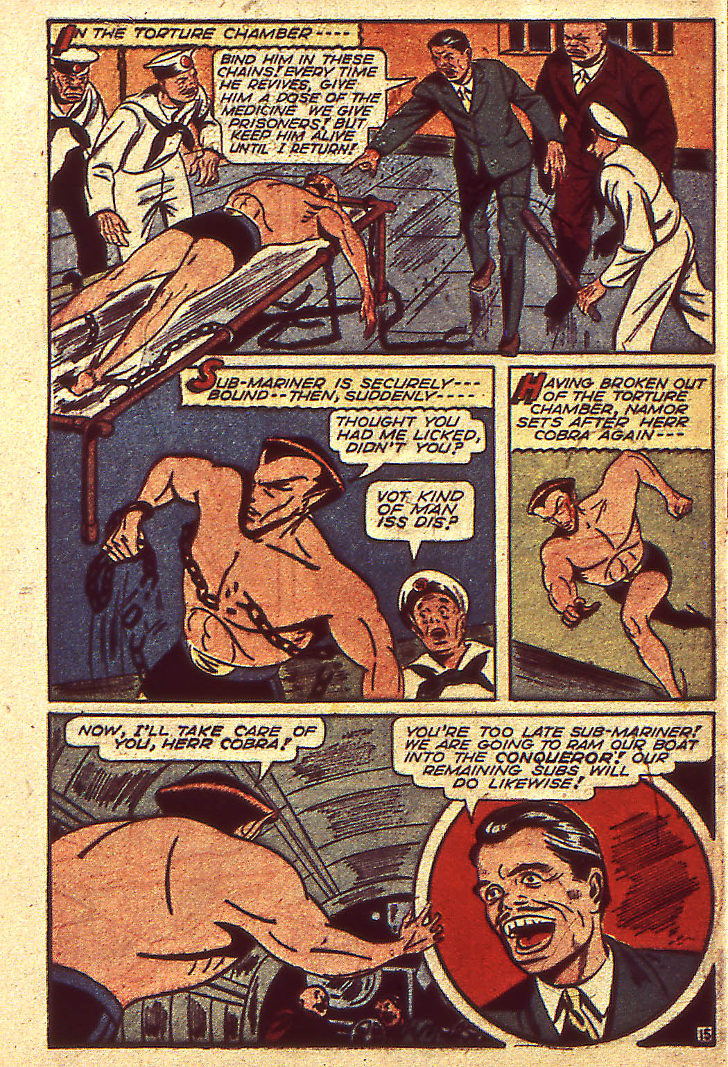 Read online The Human Torch (1940) comic -  Issue #14 - 56