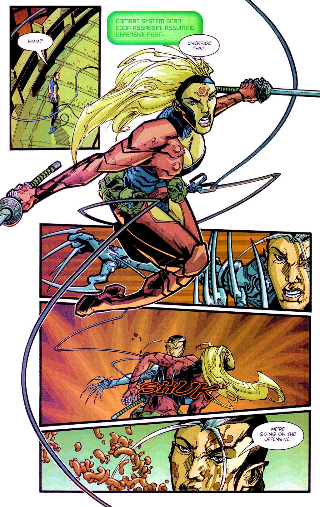 Read online Cybernary 2.0 comic -  Issue #5 - 15
