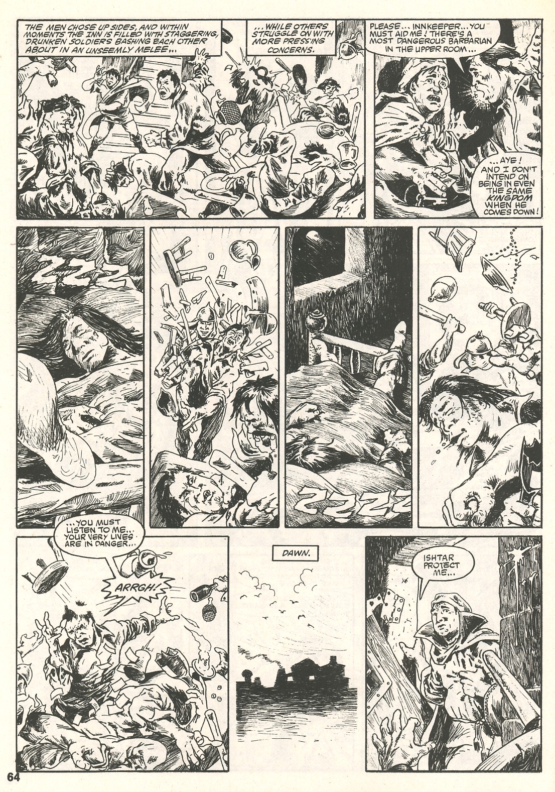 Read online The Savage Sword Of Conan comic -  Issue #109 - 66