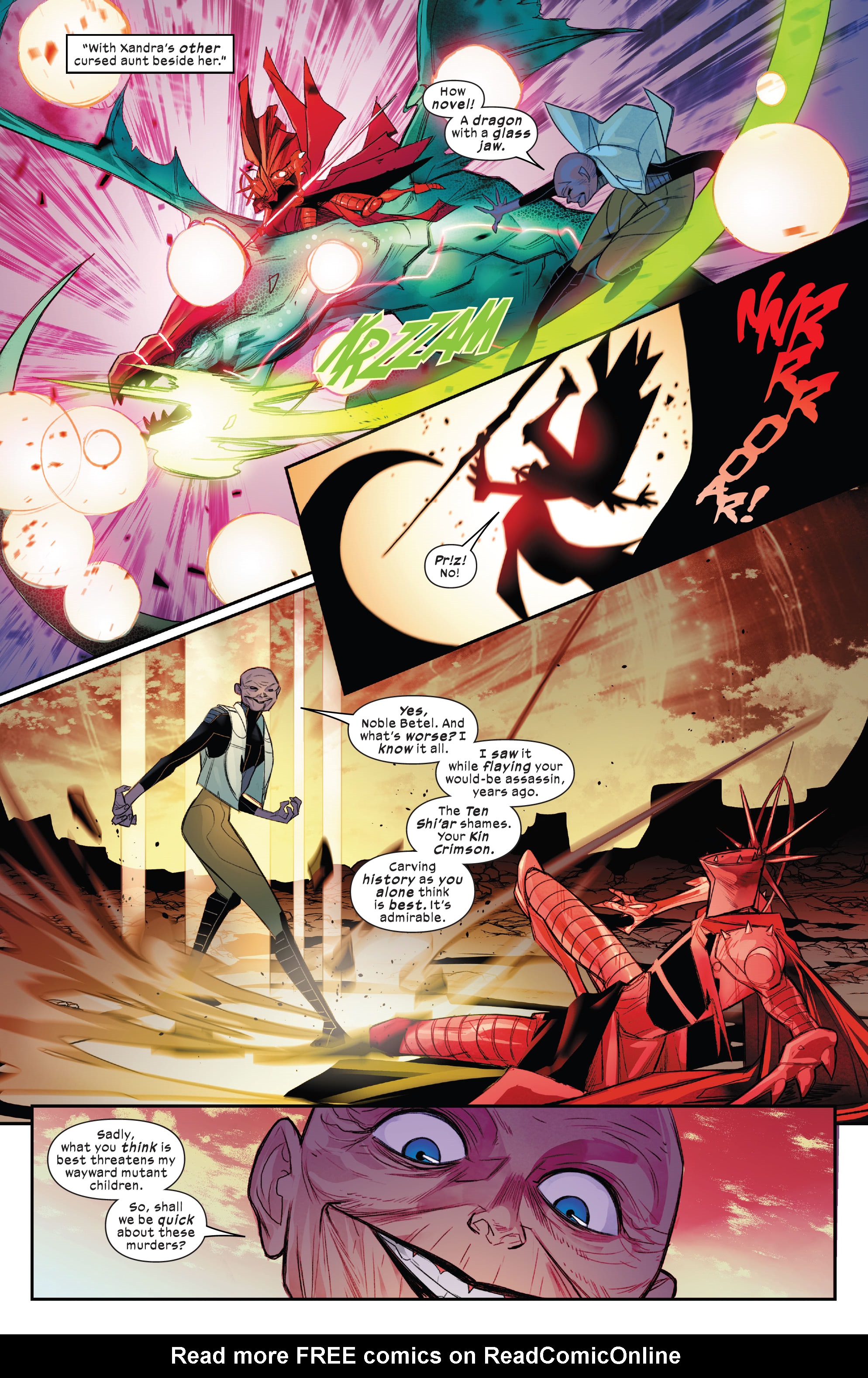 Read online Marauders (2022) comic -  Issue #3 - 4