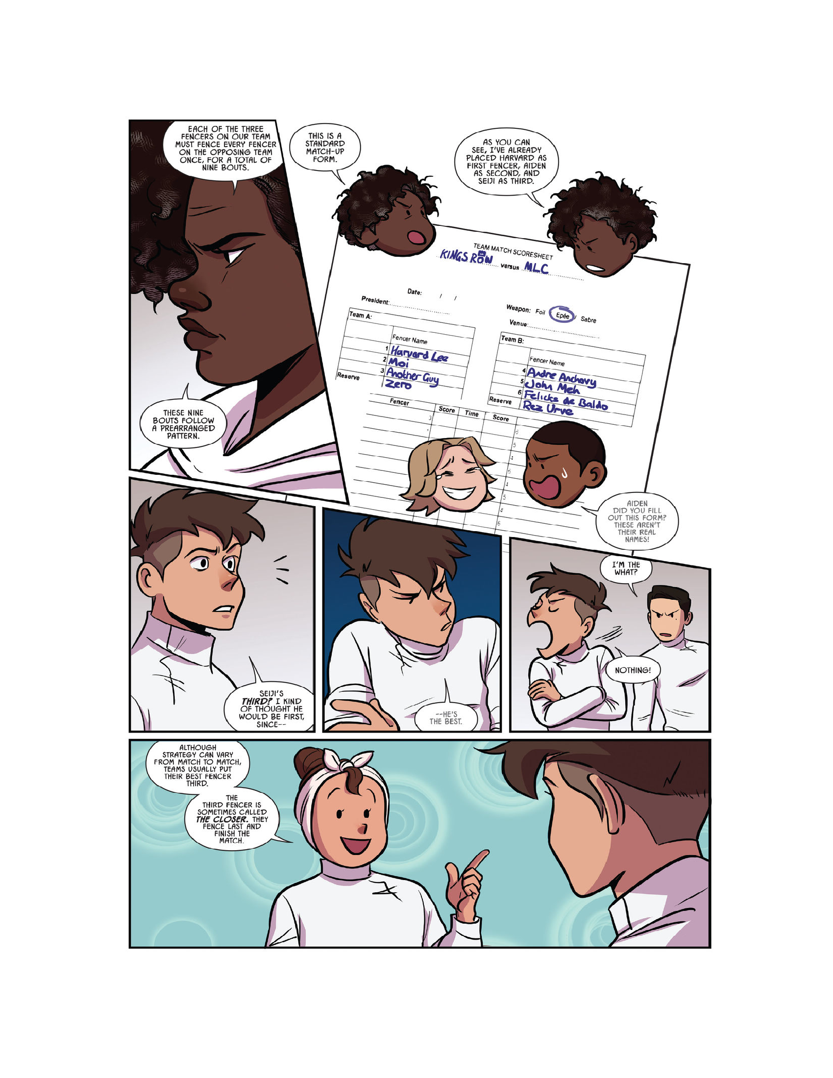 Read online Fence comic -  Issue #14 - 3