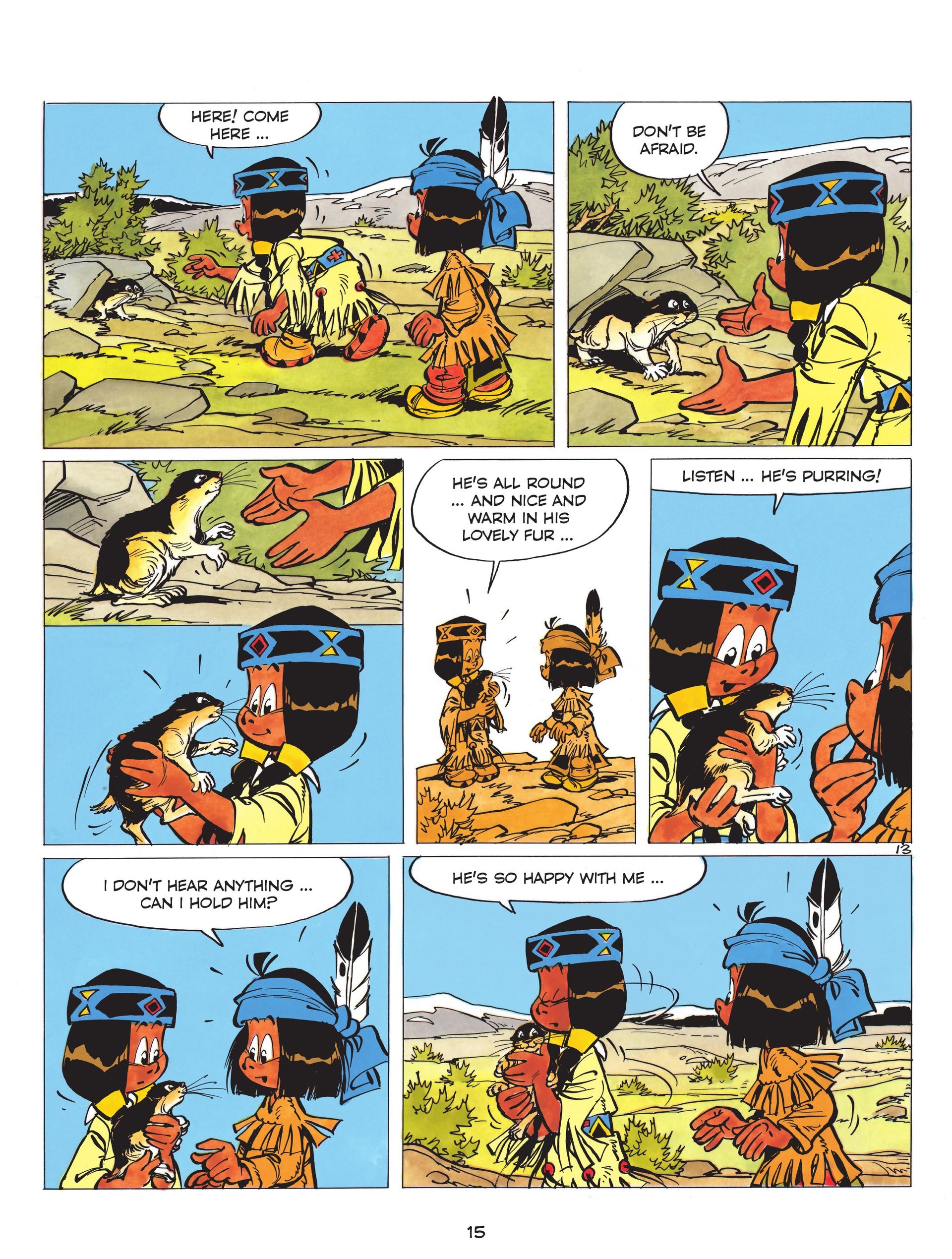 Read online Yakari comic -  Issue #17 - 17