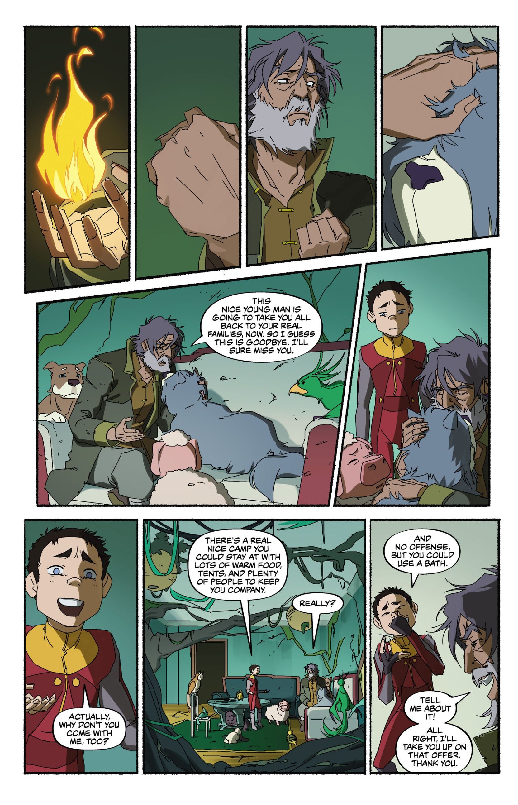 Read online Free Comic Book Day 2018 comic -  Issue # Legend of Korra - 12