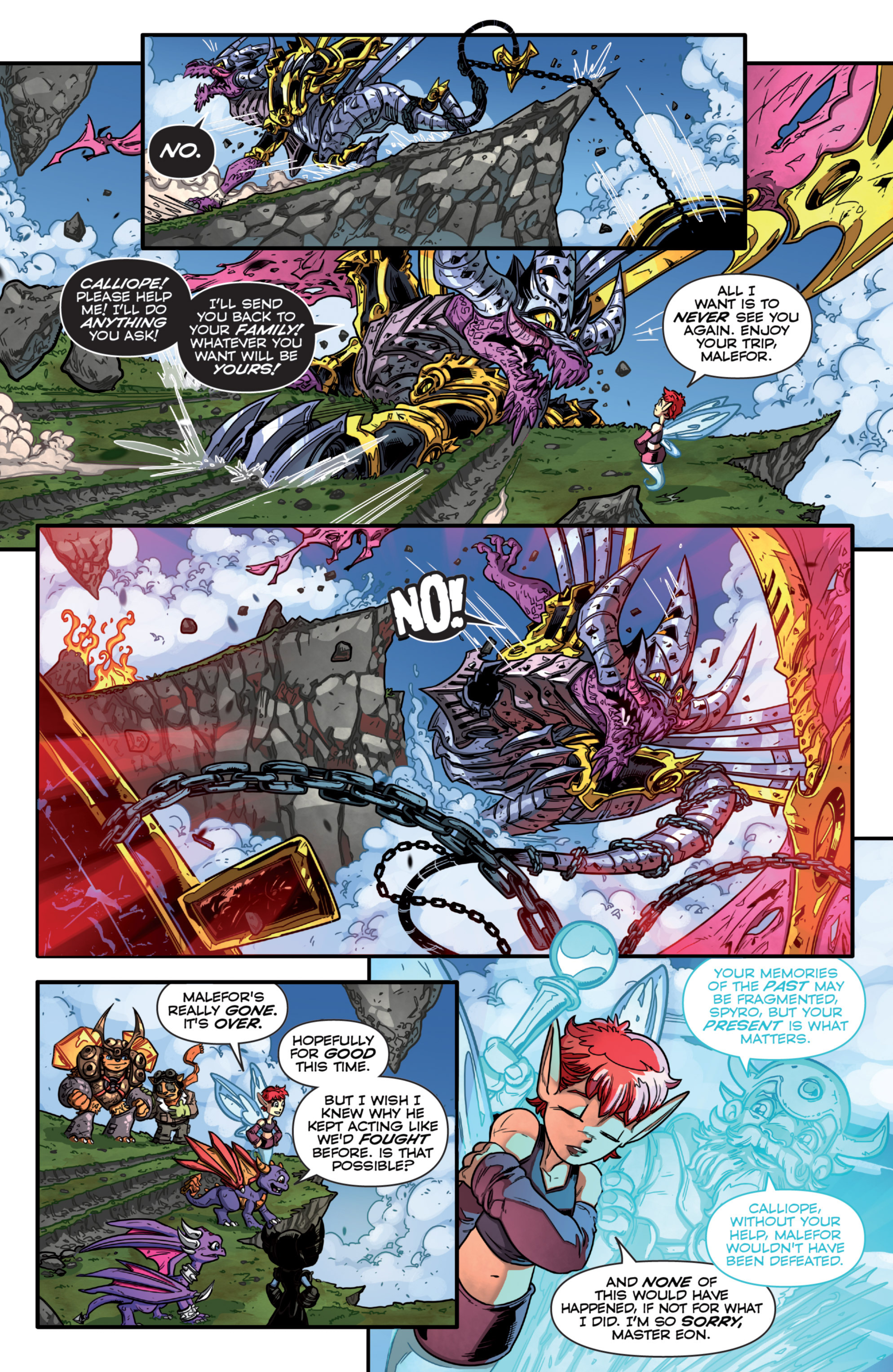 Read online Skylanders comic -  Issue #9 - 17