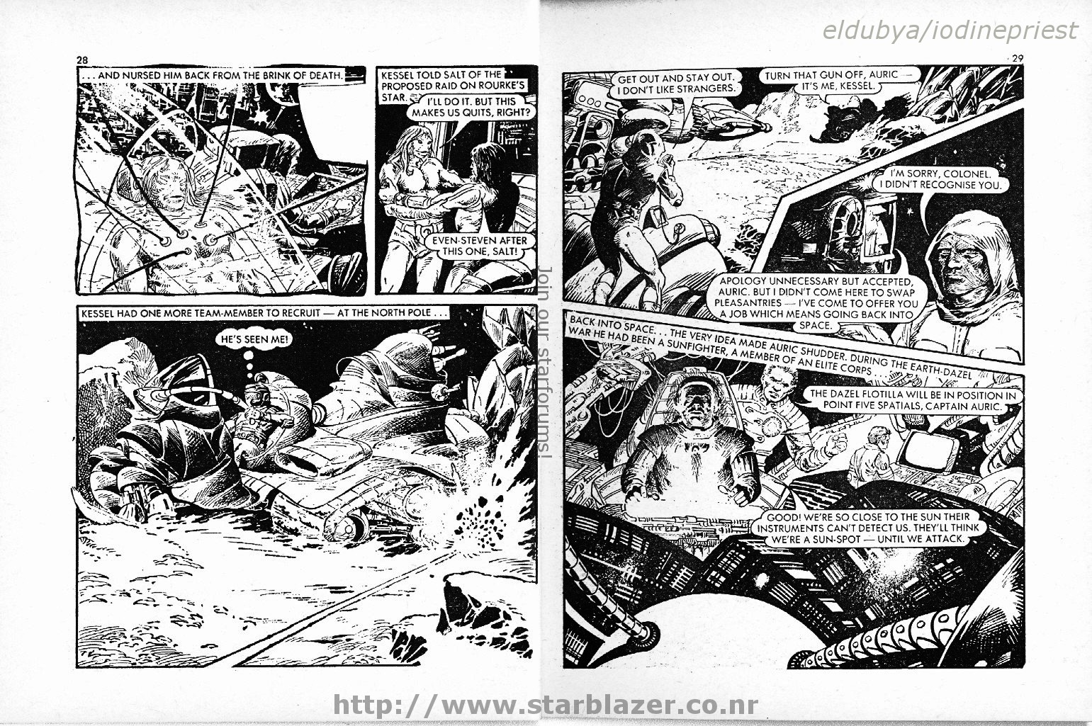 Read online Starblazer comic -  Issue #138 - 16