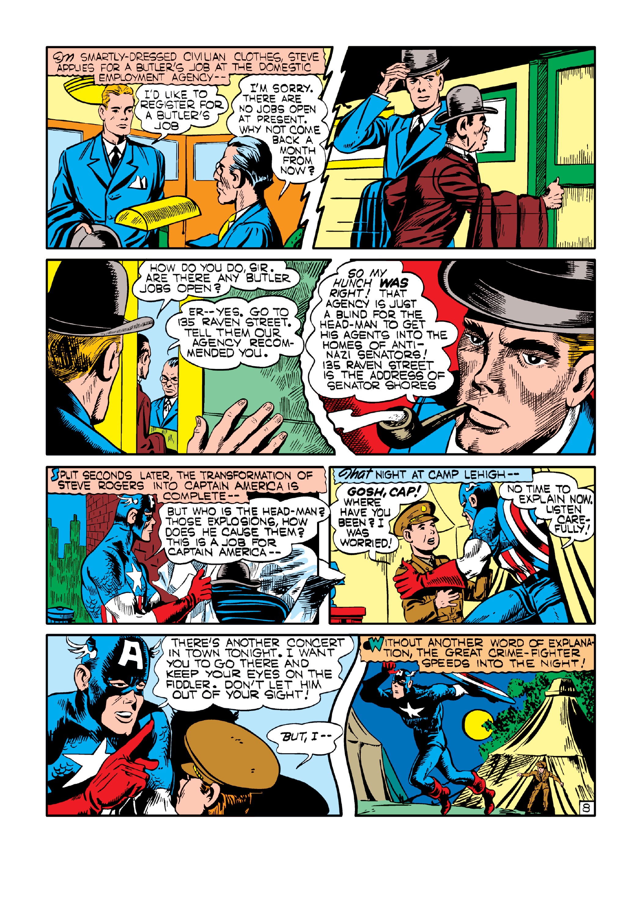 Read online Marvel Masterworks: Golden Age Captain America comic -  Issue # TPB 2 (Part 2) - 78