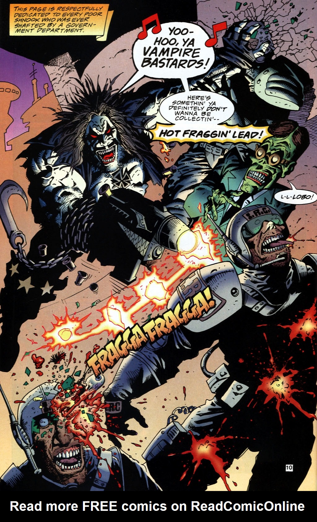 Read online Lobo: Death and Taxes comic -  Issue #4 - 11