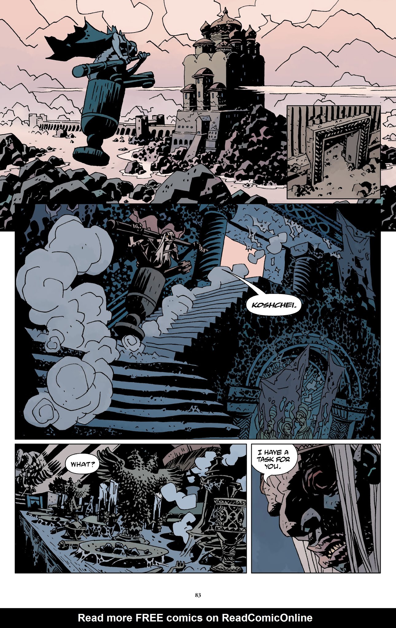 Read online Hellboy Omnibus comic -  Issue # TPB 3 (Part 1) - 84