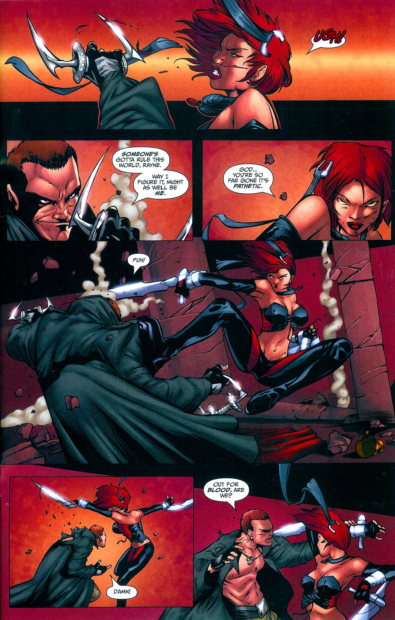 Read online BloodRayne: Plague of Dreams comic -  Issue #3 - 16