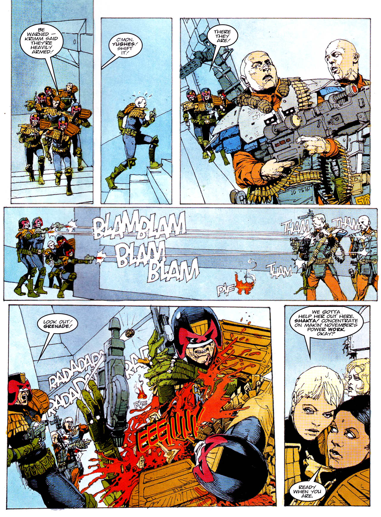 Read online Judge Dredd Megazine (Vol. 5) comic -  Issue #230 - 91