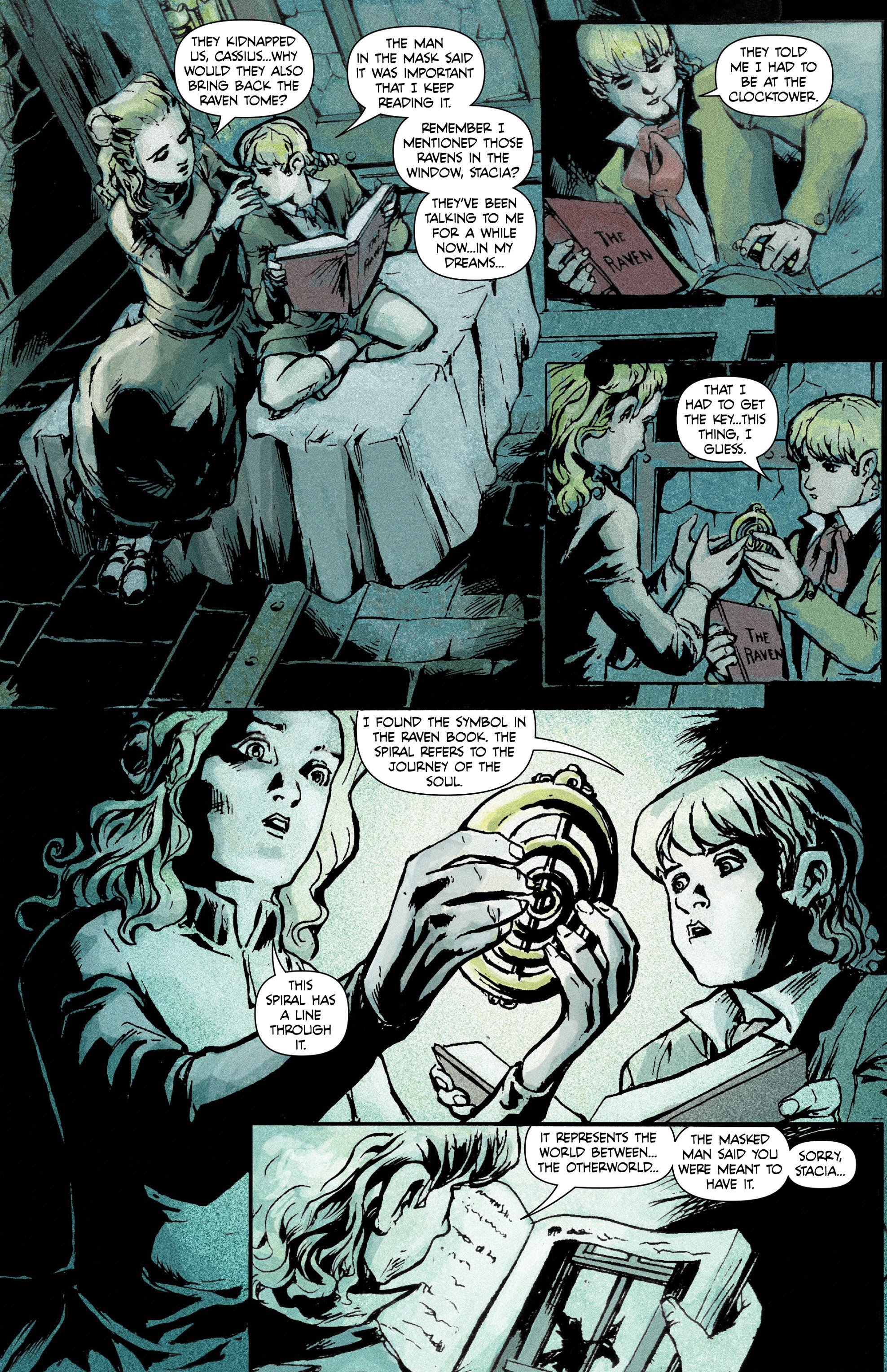 Read online Raven Nevermore comic -  Issue #3 - 18