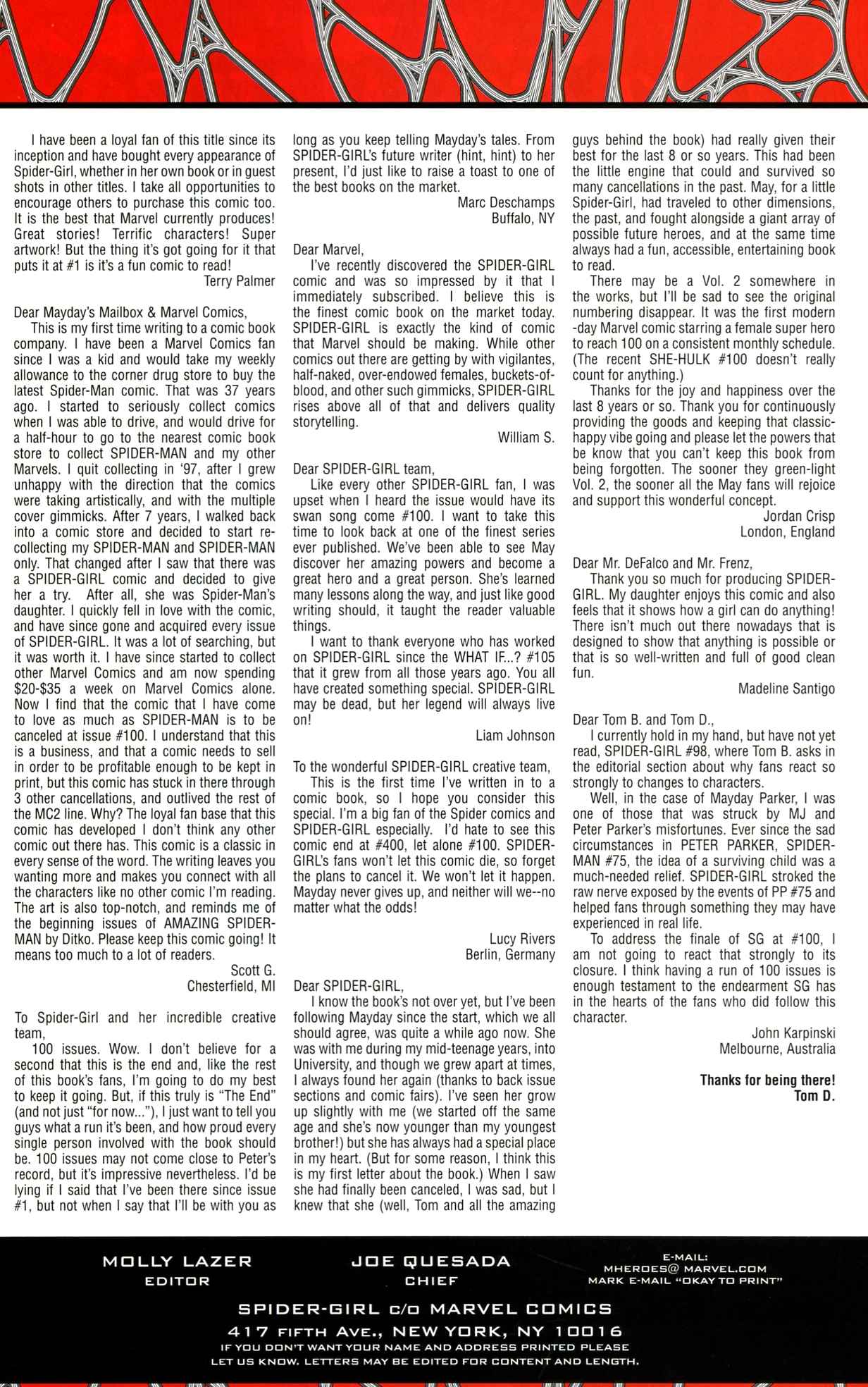 Read online Spider-Girl (1998) comic -  Issue #100 - 38