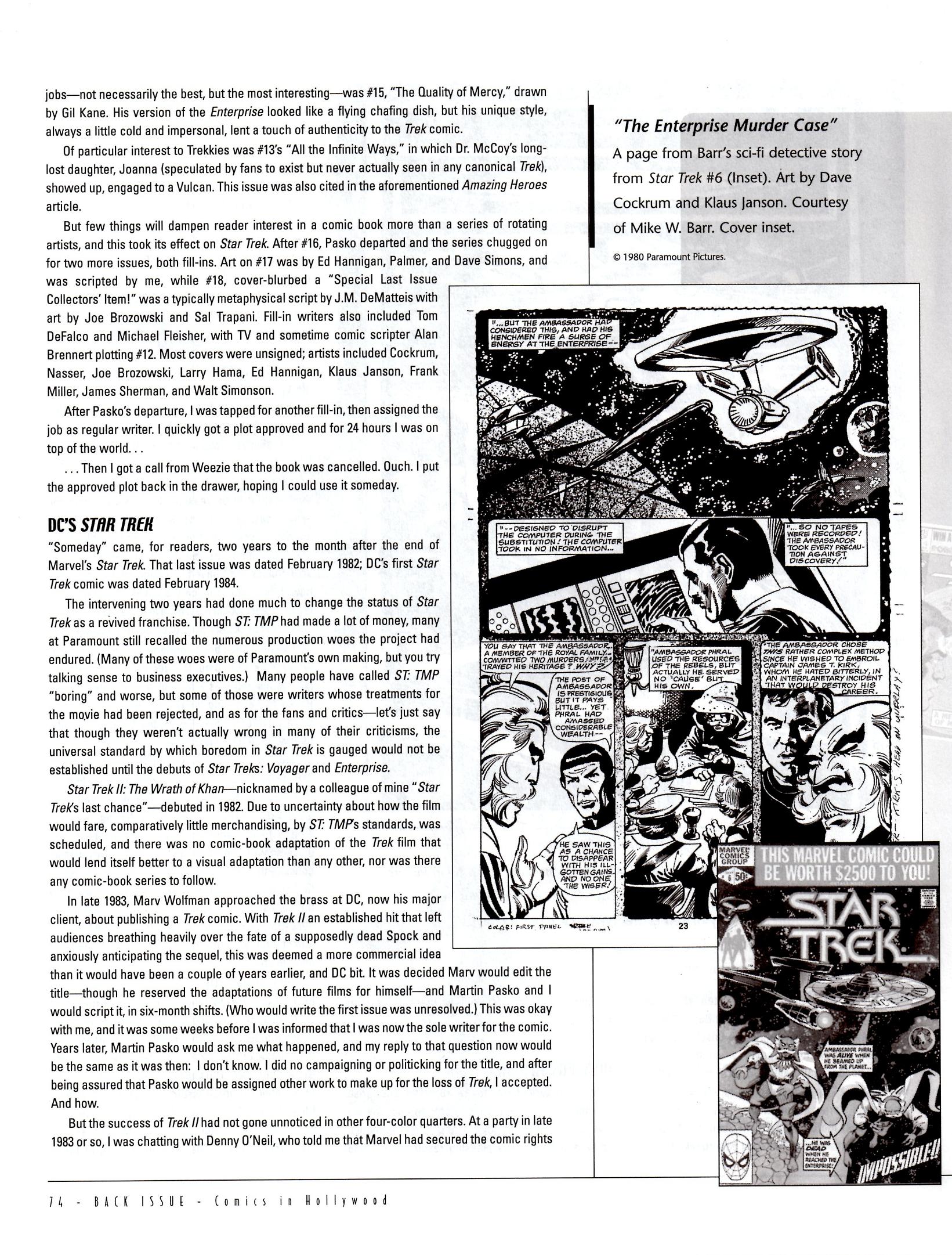 Read online Back Issue comic -  Issue #5 - 76