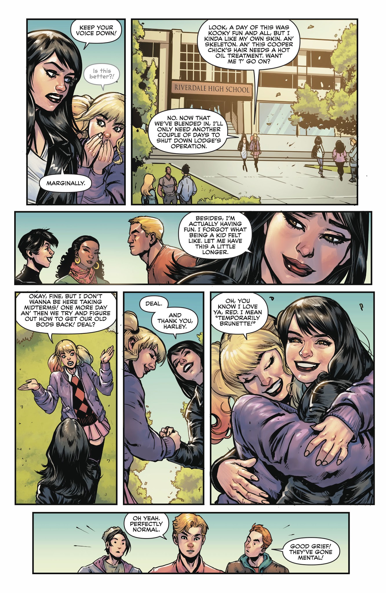 Read online Harley & Ivy Meet Betty & Veronica comic -  Issue #3 - 22