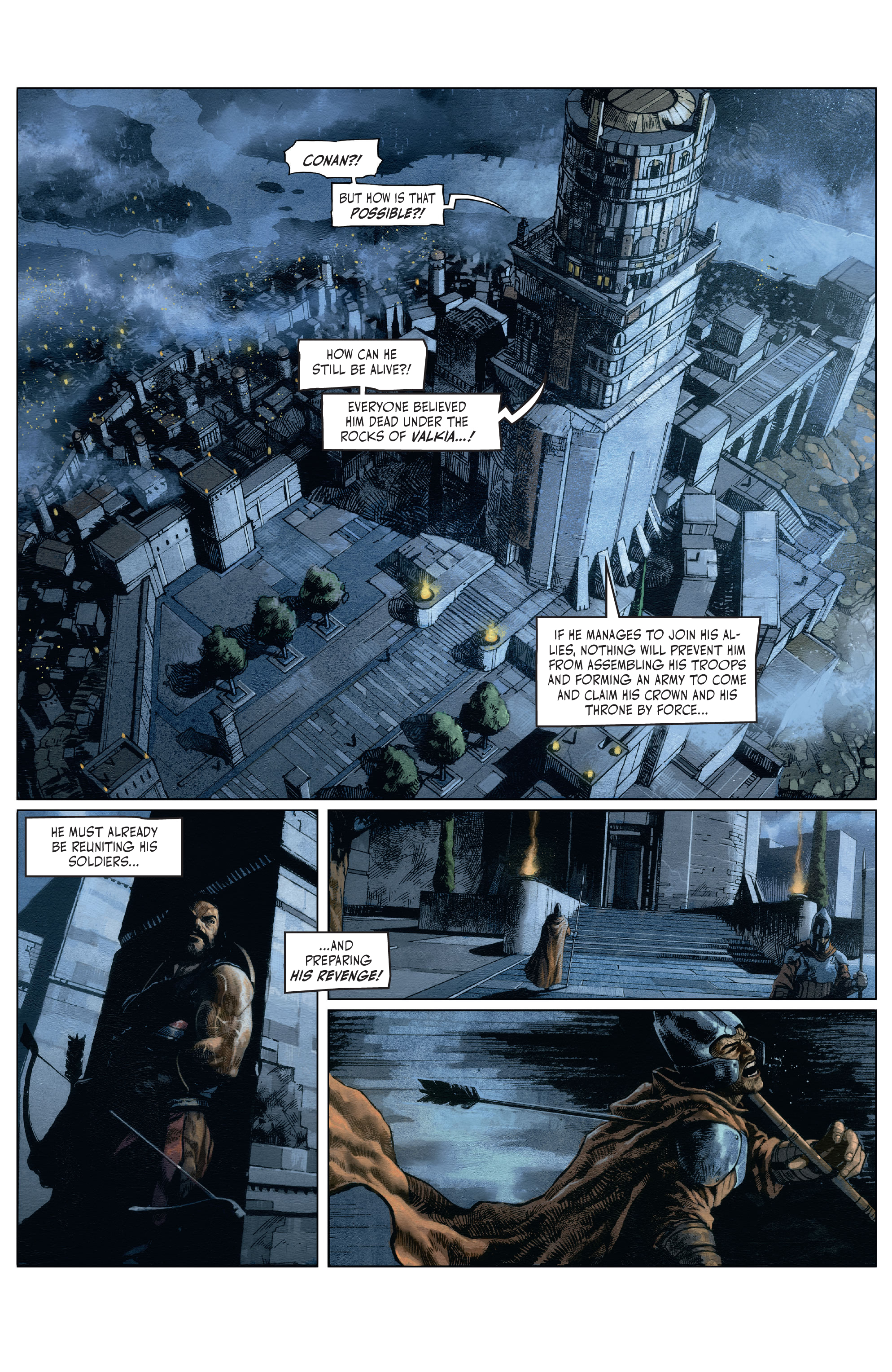 Read online The Cimmerian: Hour of the Dragon comic -  Issue #2 - 19